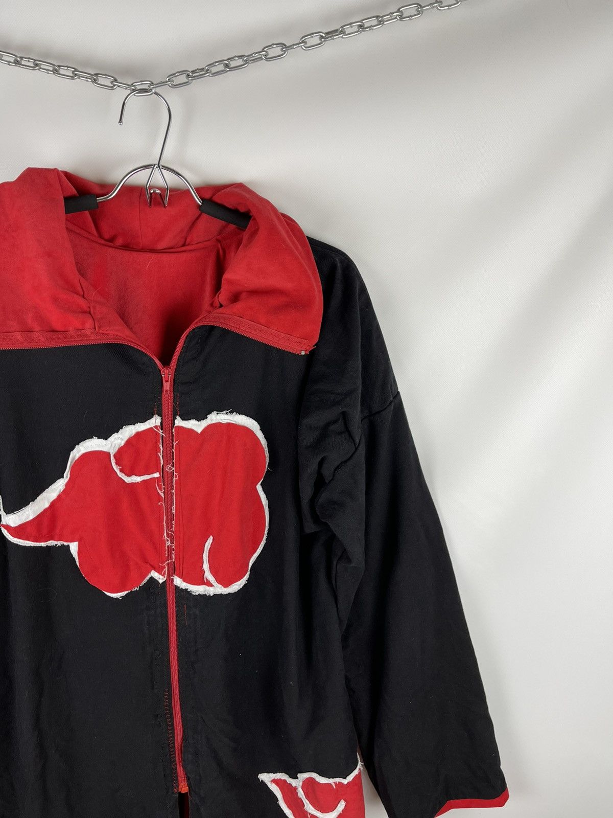 Anime Naruto Shippuden Akatsuki Itachi Sasuke cosplay uniform jckt Size US L / EU 52-54 / 3 - 3 Thumbnail