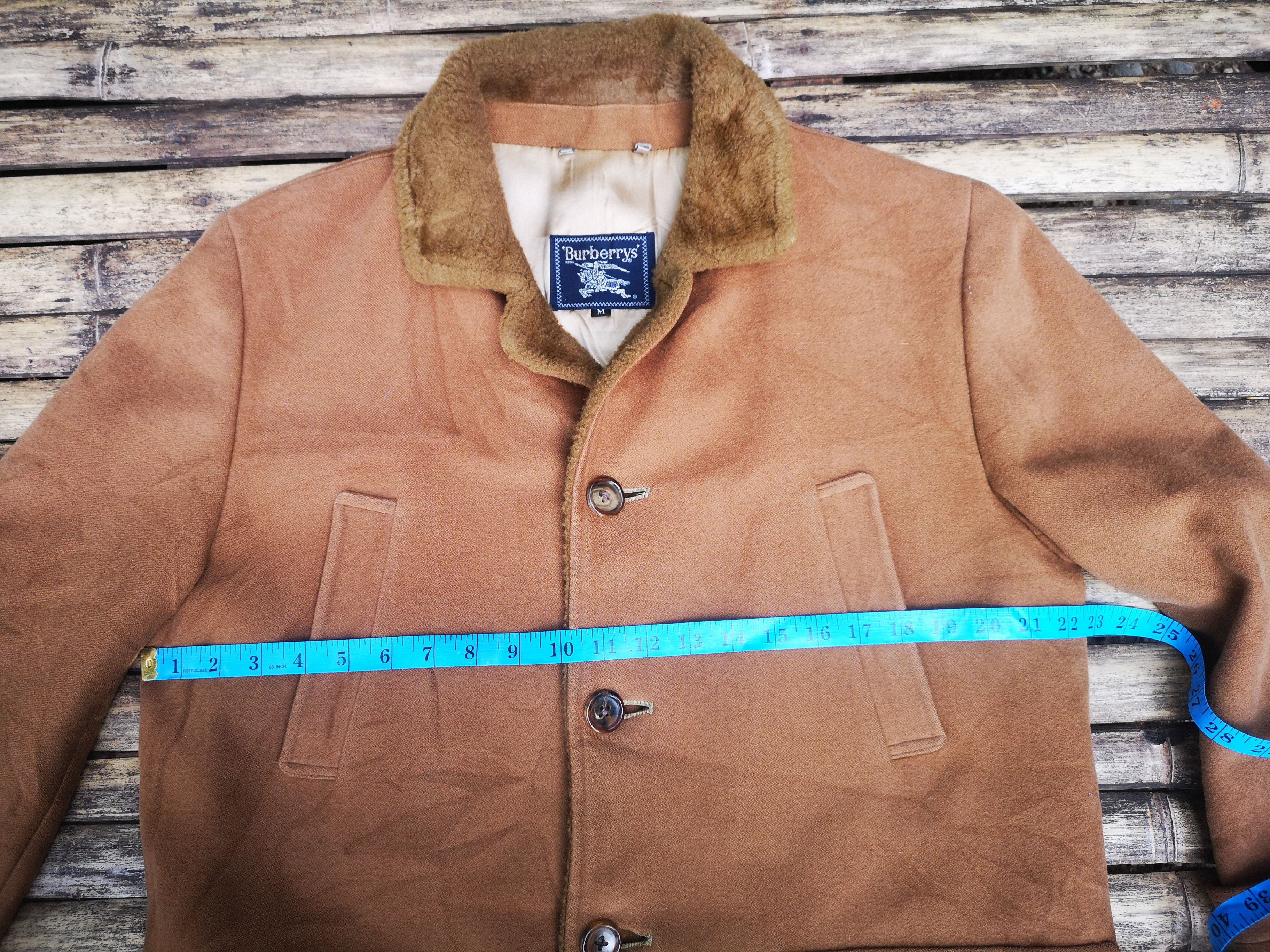 Burberry Vintage Burberrys Long Coat Faux Fur By wool Size US M / EU 48-50 / 2 - 16 Thumbnail