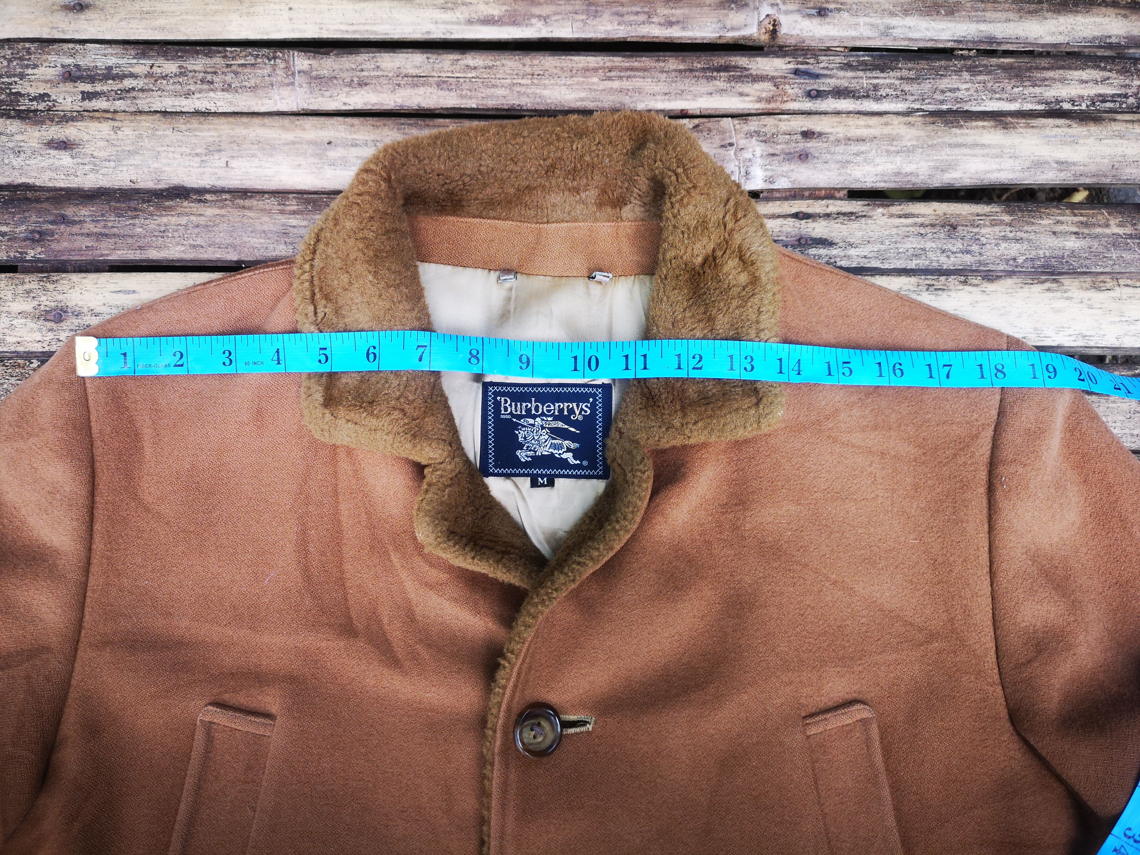 Burberry Vintage Burberrys Long Coat Faux Fur By wool Size US M / EU 48-50 / 2 - 18 Thumbnail