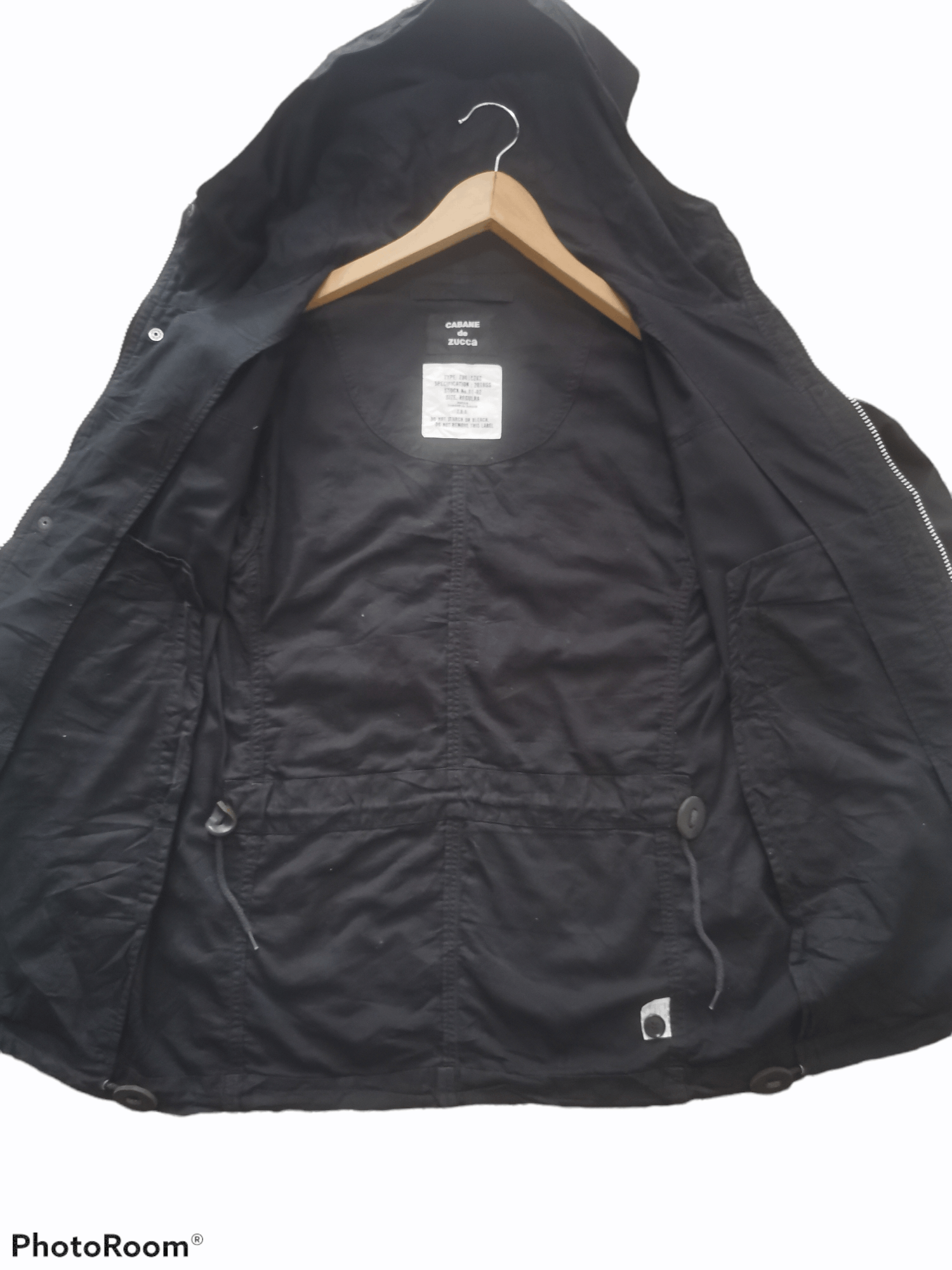 CABANE de ZUCCa × Issey Miyake Cabane De Zucca Hoodie Parka Jacket Size US L / EU 52-54 / 3 - 7 Thumbnail