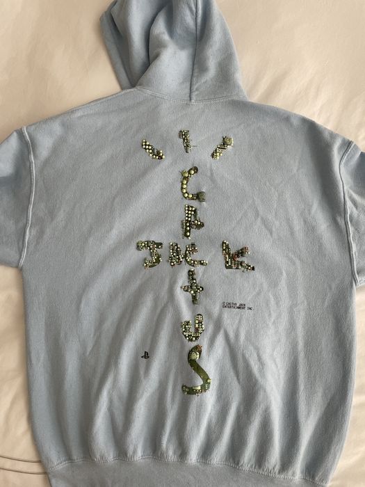 Travis Scott PlayStation Cactus Jack Hoodie Grailed