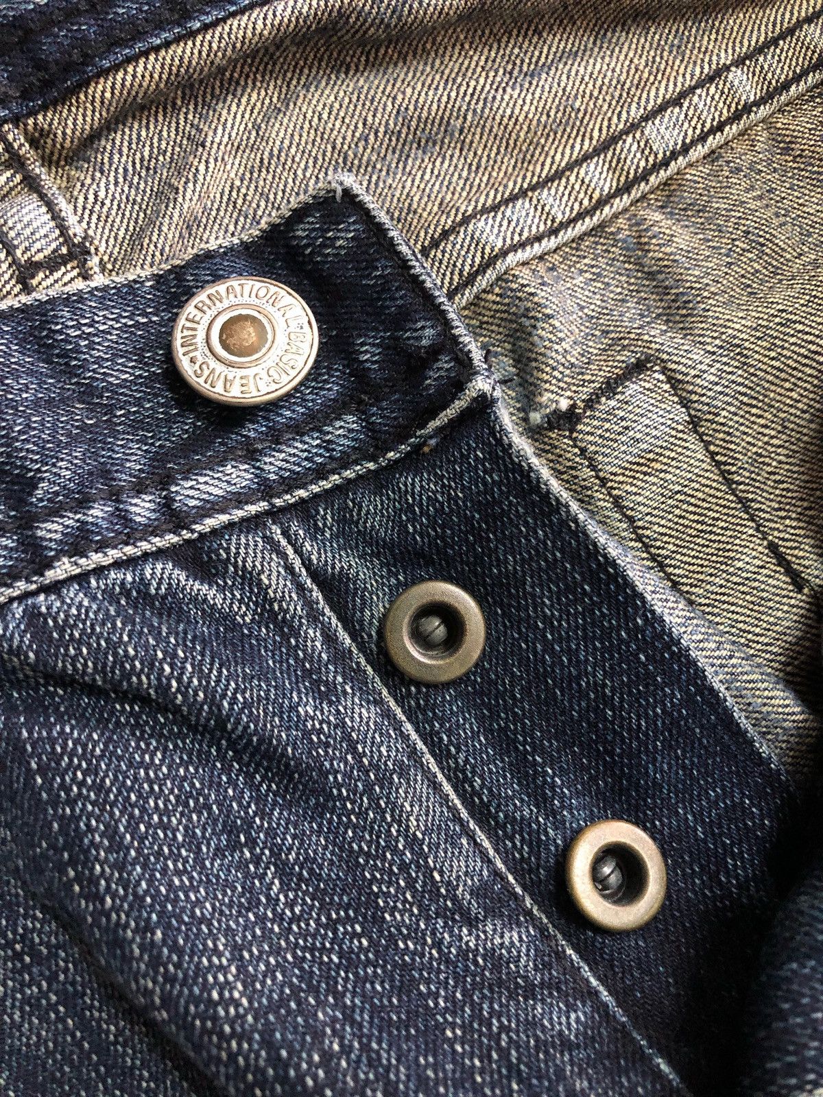 5351 POUR LES HOMMES × If Six Was Nine × Le Grande Bleu (L.G.B.) 2000's Edge by Rupert statement printed denim Size US 32 / EU 48 - 16 Thumbnail