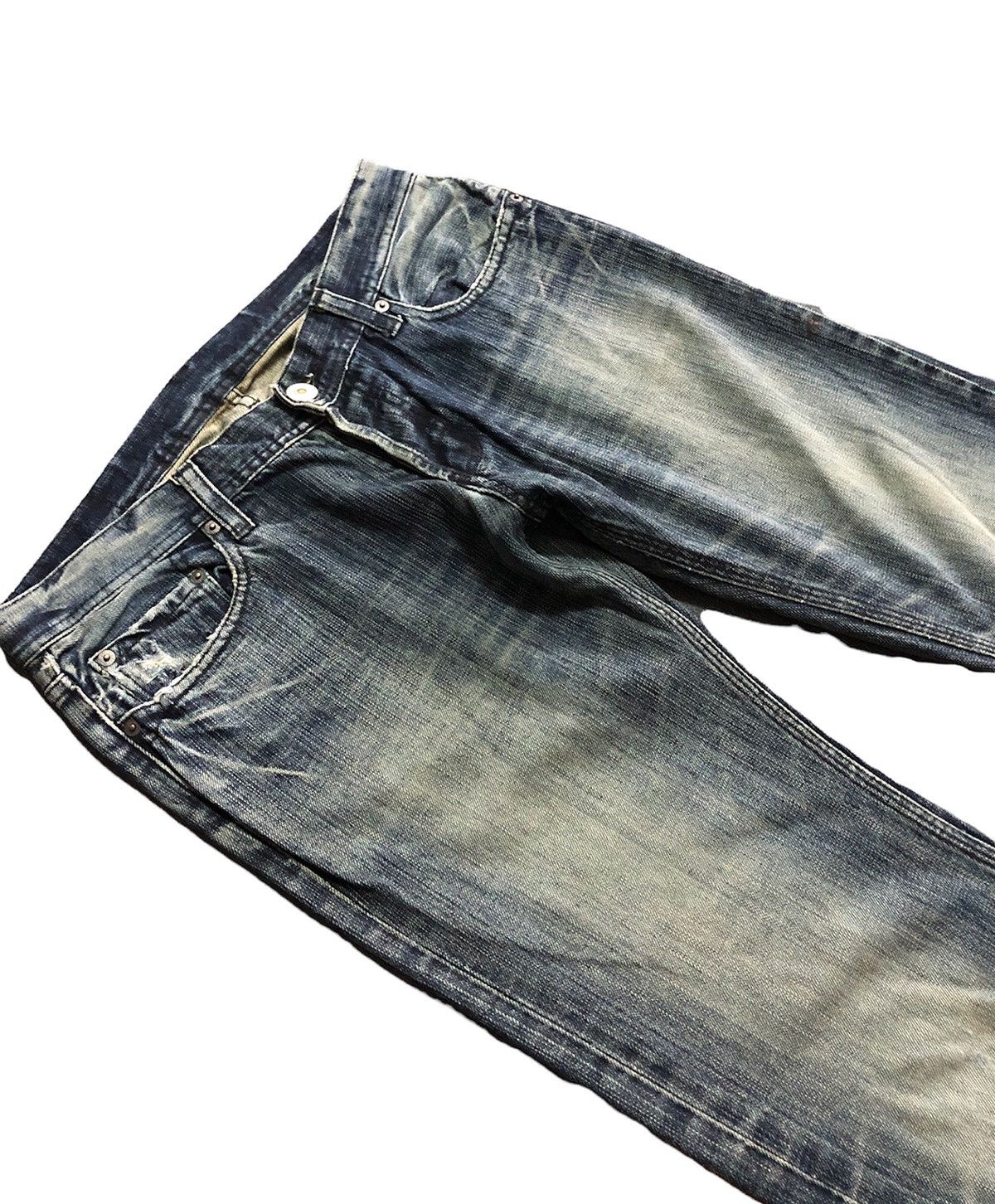 5351 POUR LES HOMMES × If Six Was Nine × Le Grande Bleu (L.G.B.) 2000's Edge by Rupert statement printed denim Size US 32 / EU 48 - 5 Thumbnail