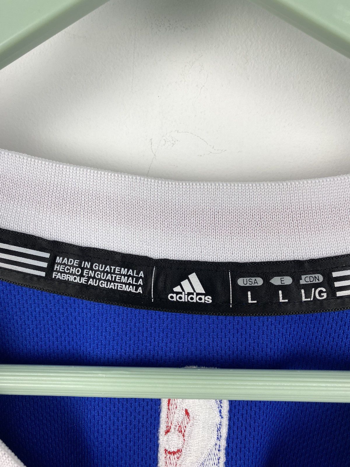 Adidas Ben Simons Philadelphia 76ers Phila Adidas Jersey Lakers Size US L / EU 52-54 / 3 - 13 Thumbnail