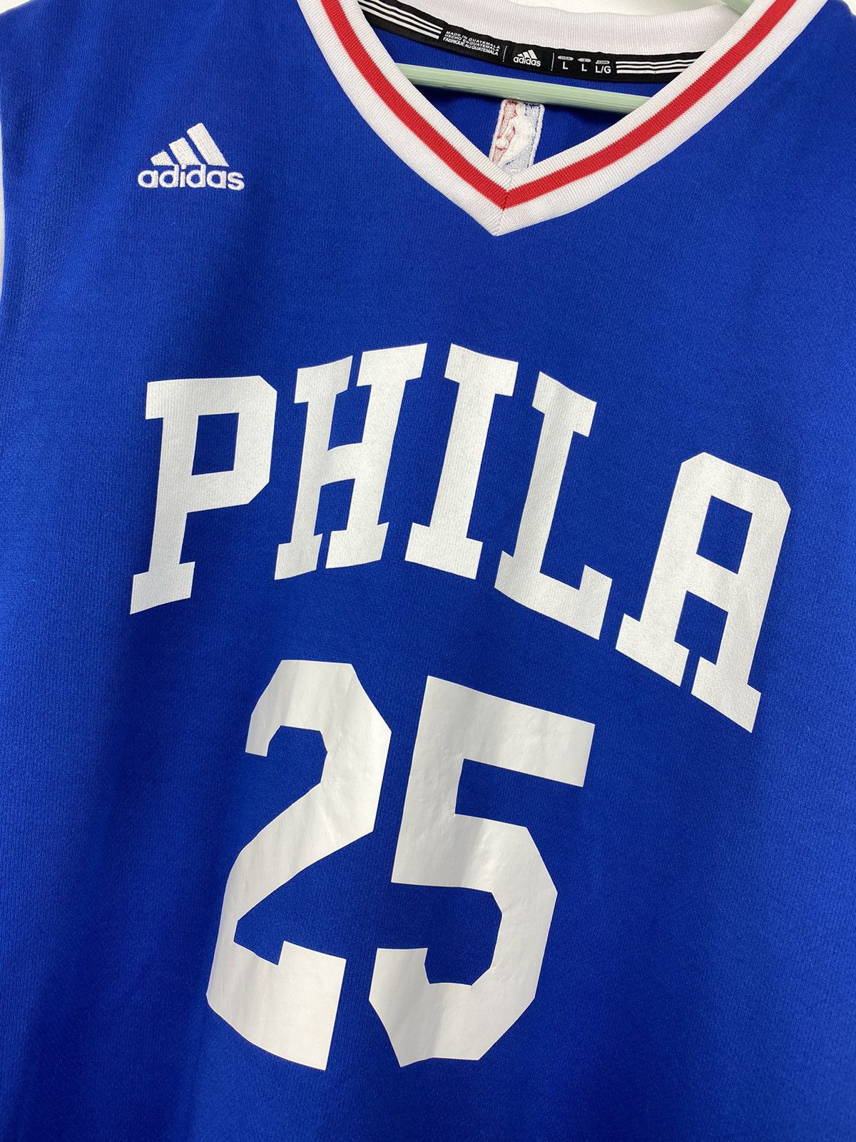 Adidas Ben Simons Philadelphia 76ers Phila Adidas Jersey Lakers Size US L / EU 52-54 / 3 - 2 Thumbnail