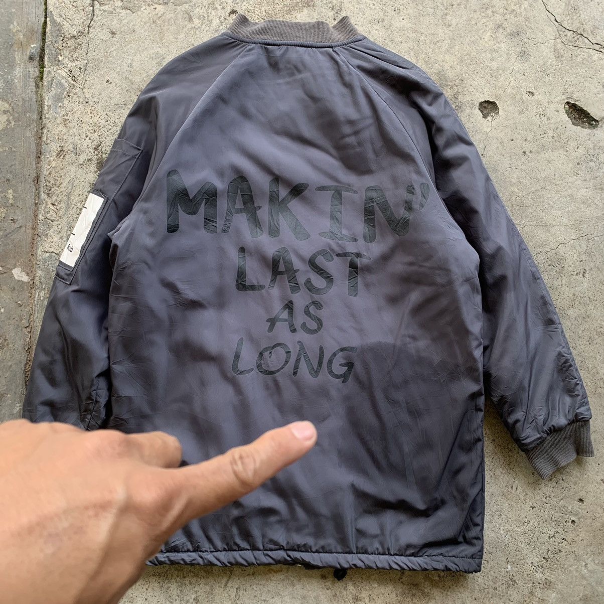 Japanese Brand Musium Rab style bee patch bomber jacket Size US M / EU 48-50 / 2 - 12 Thumbnail