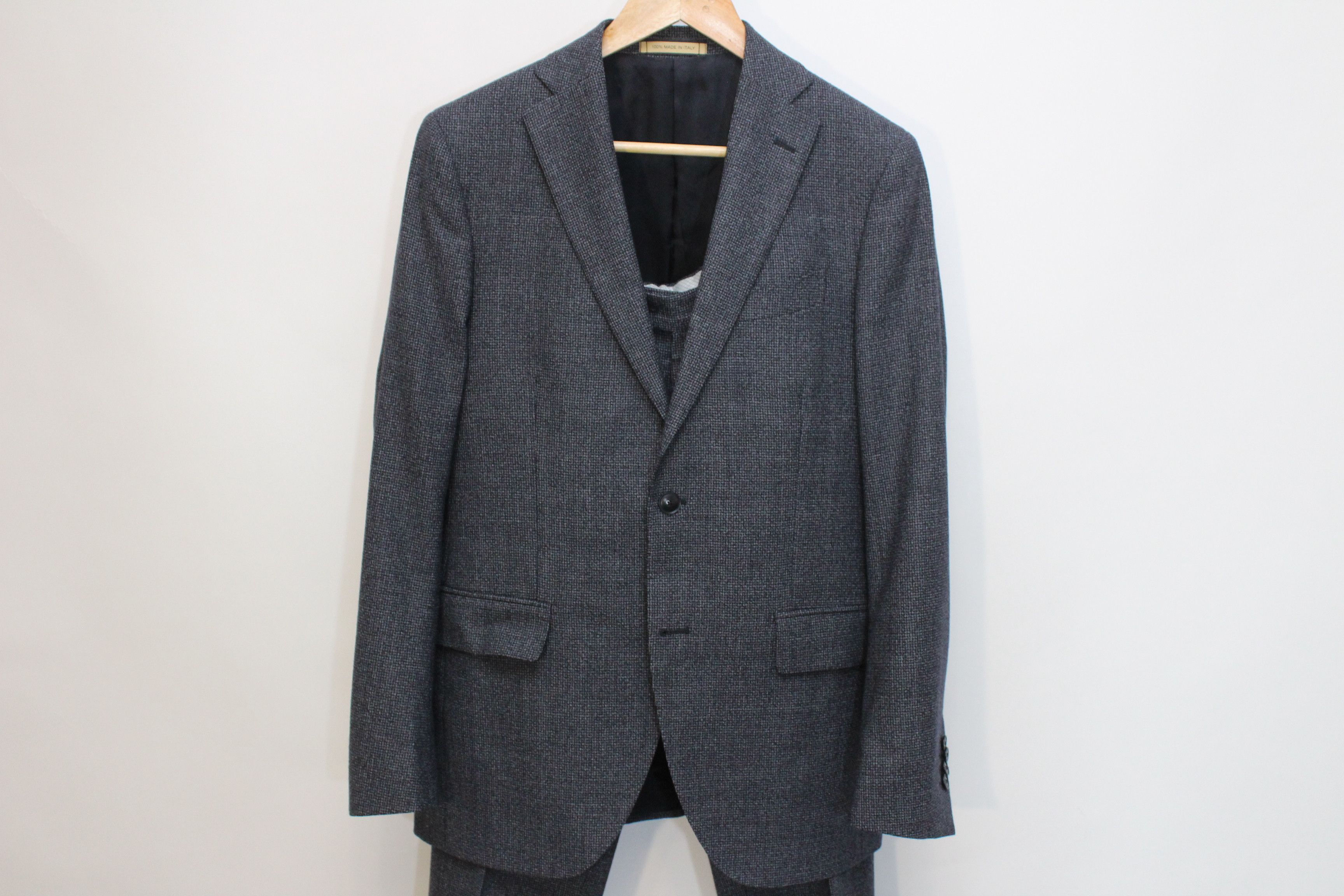 Other Lattore Sartoria Wool Suit Mens Size 46 - S Hand MadeRare Size 46R - 1 Thumbnail