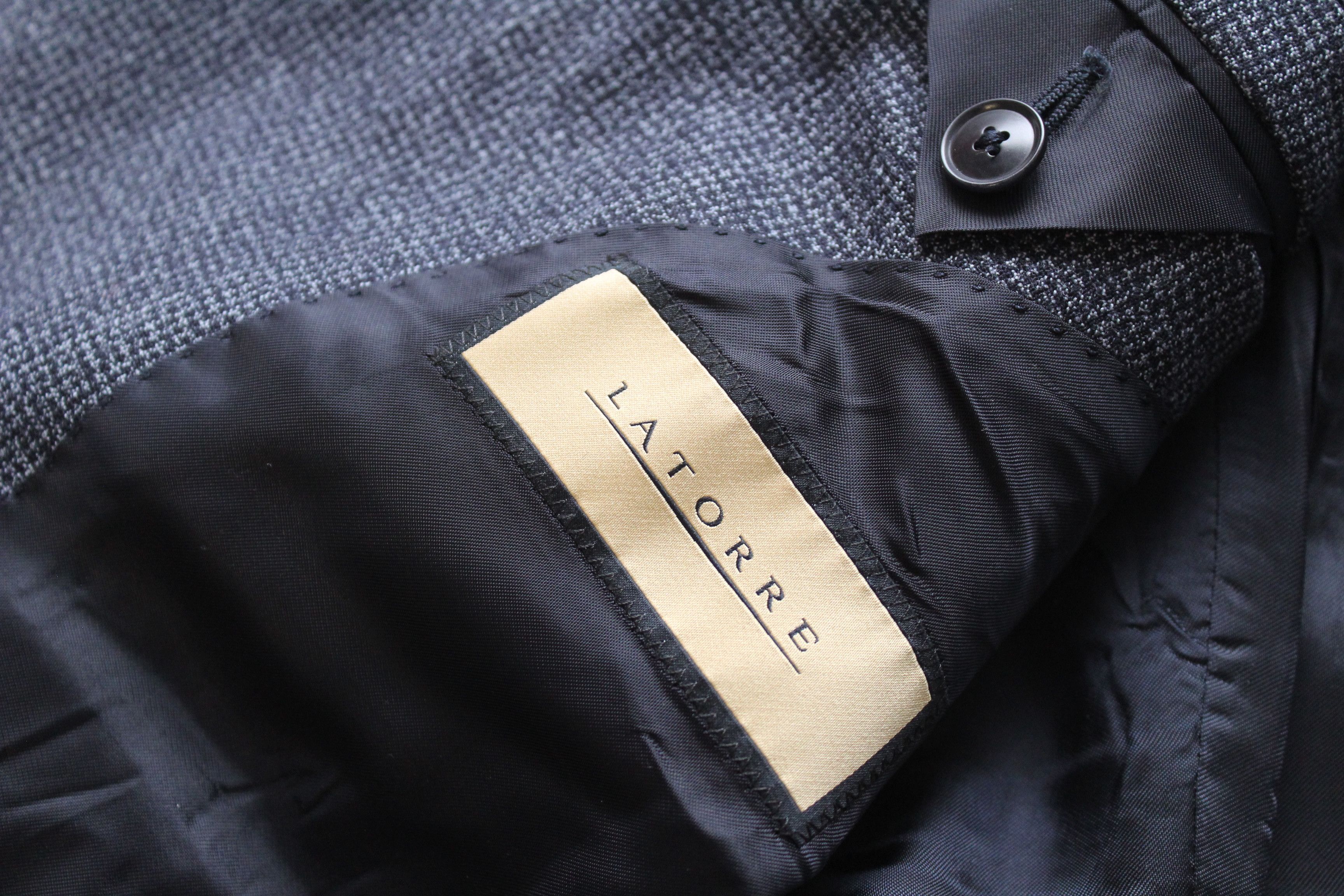 Other Lattore Sartoria Wool Suit Mens Size 46 - S Hand MadeRare Size 46R - 7 Thumbnail