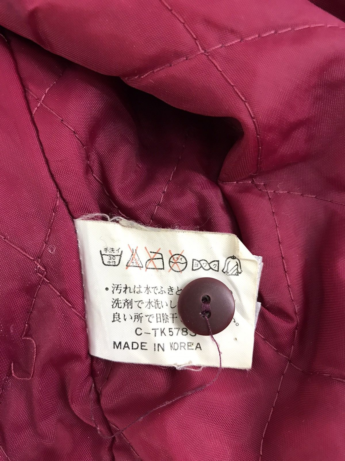 Vintage 90s Keiz Newspaper Funny Boys Club Wool Varsity Jacket Size US L / EU 52-54 / 3 - 6 Thumbnail