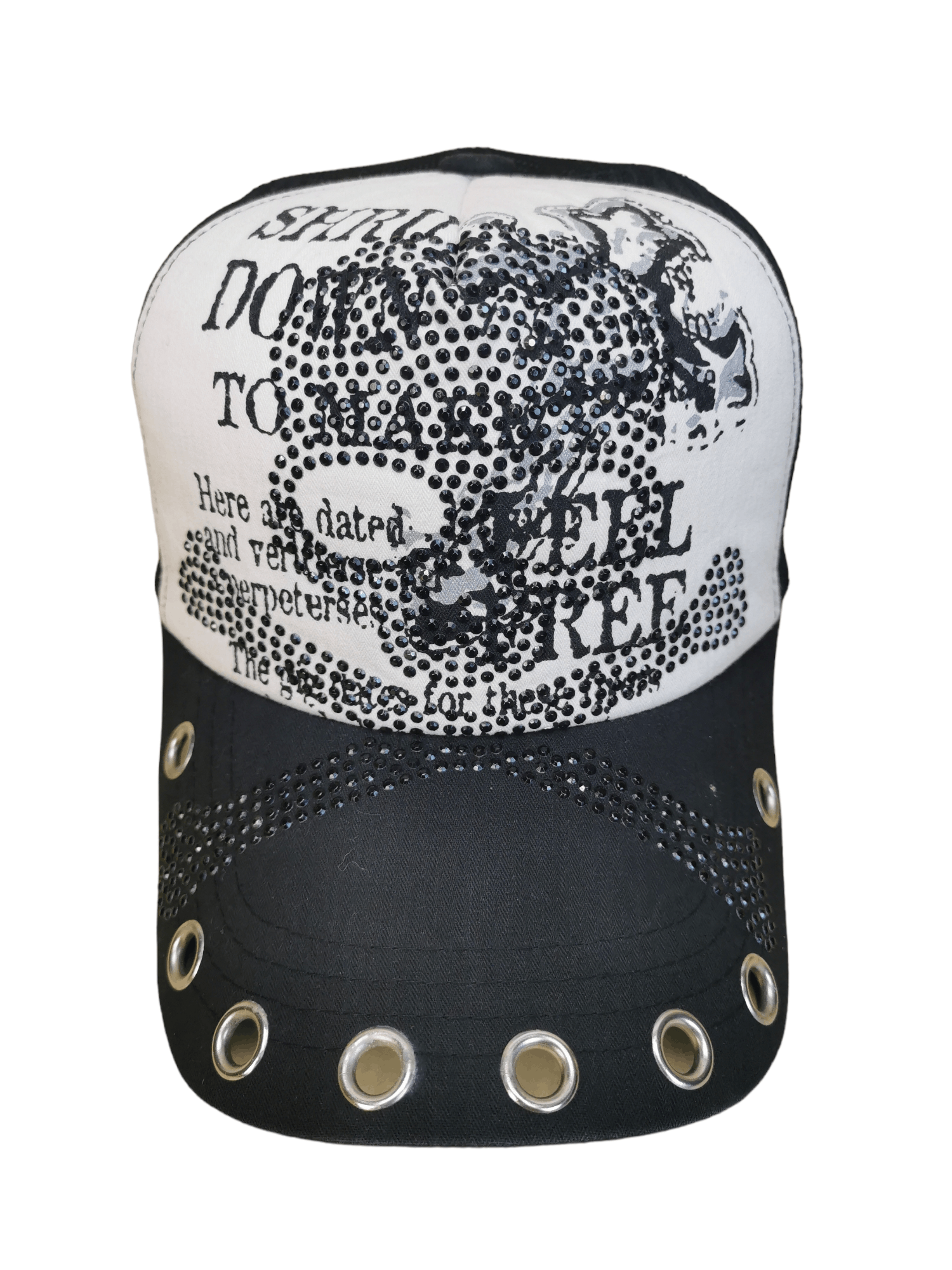 Seditionaries SEDITIONARIES X SKULL TRUCKER HAT CAP A2 Size ONE SIZE - 1 Thumbnail