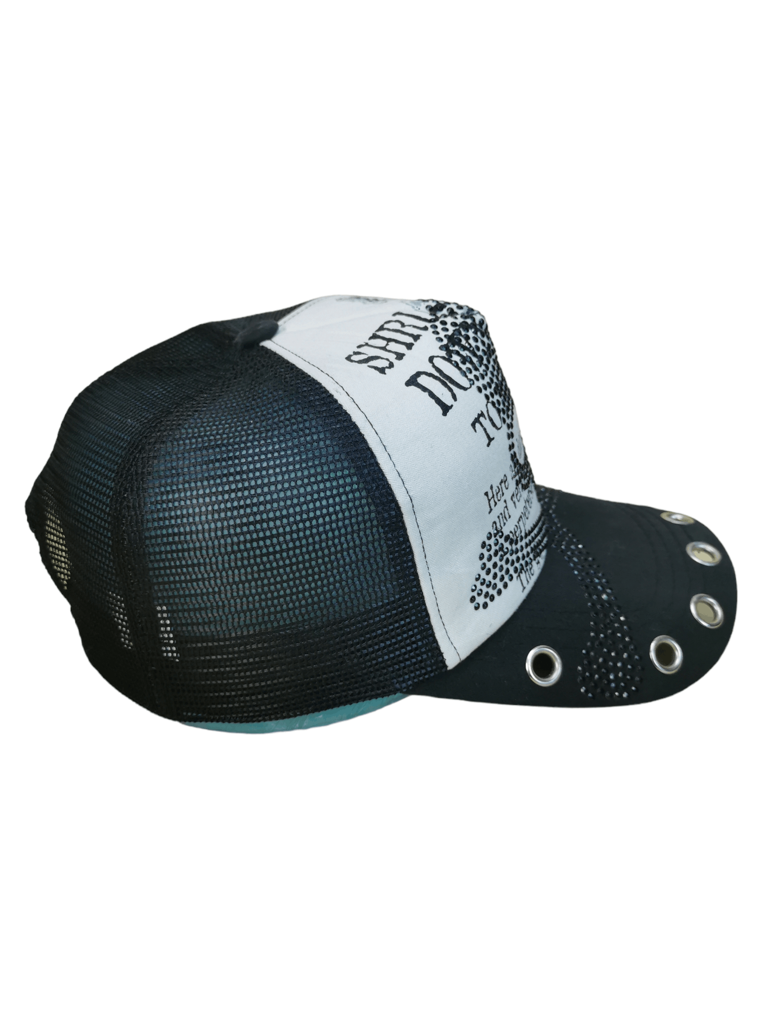 Seditionaries SEDITIONARIES X SKULL TRUCKER HAT CAP A2 Size ONE SIZE - 6 Thumbnail