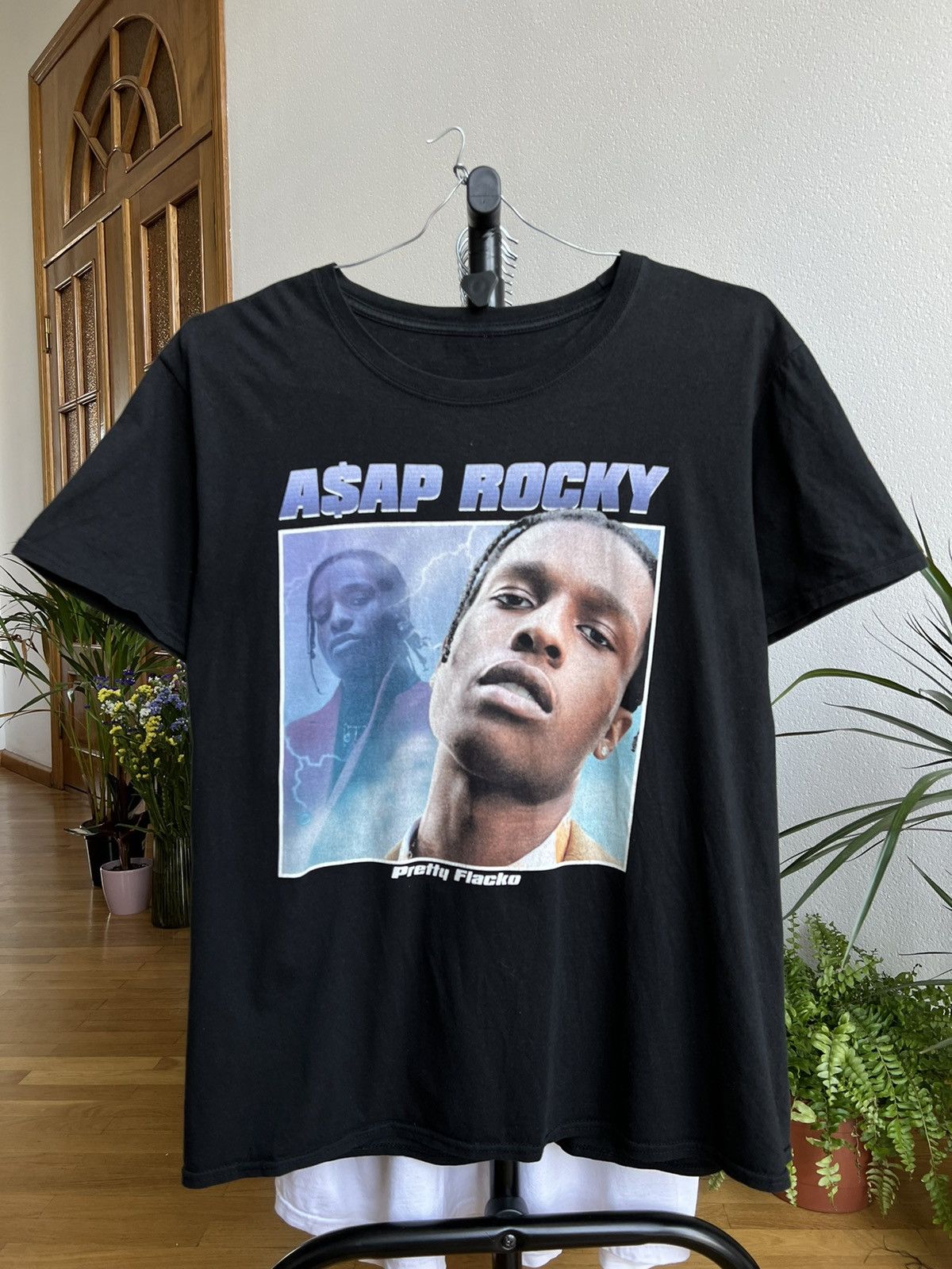 Asap Rocky Rap Tees Vintage Vintage ASAP Rocky Rap T shirt Pretty Flacko Grailed