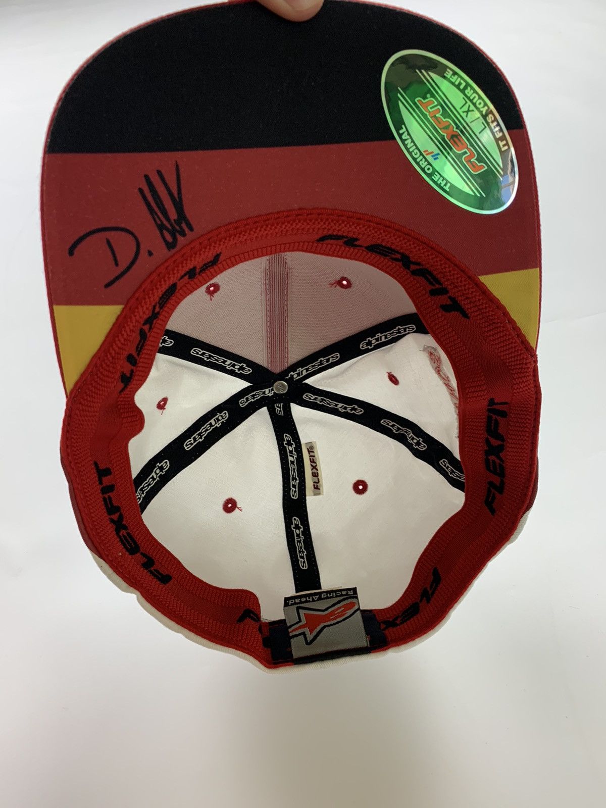 Alpinestars Alpinestars Audi Racing Cap Flexfit Hat Size 36 - 7 Thumbnail