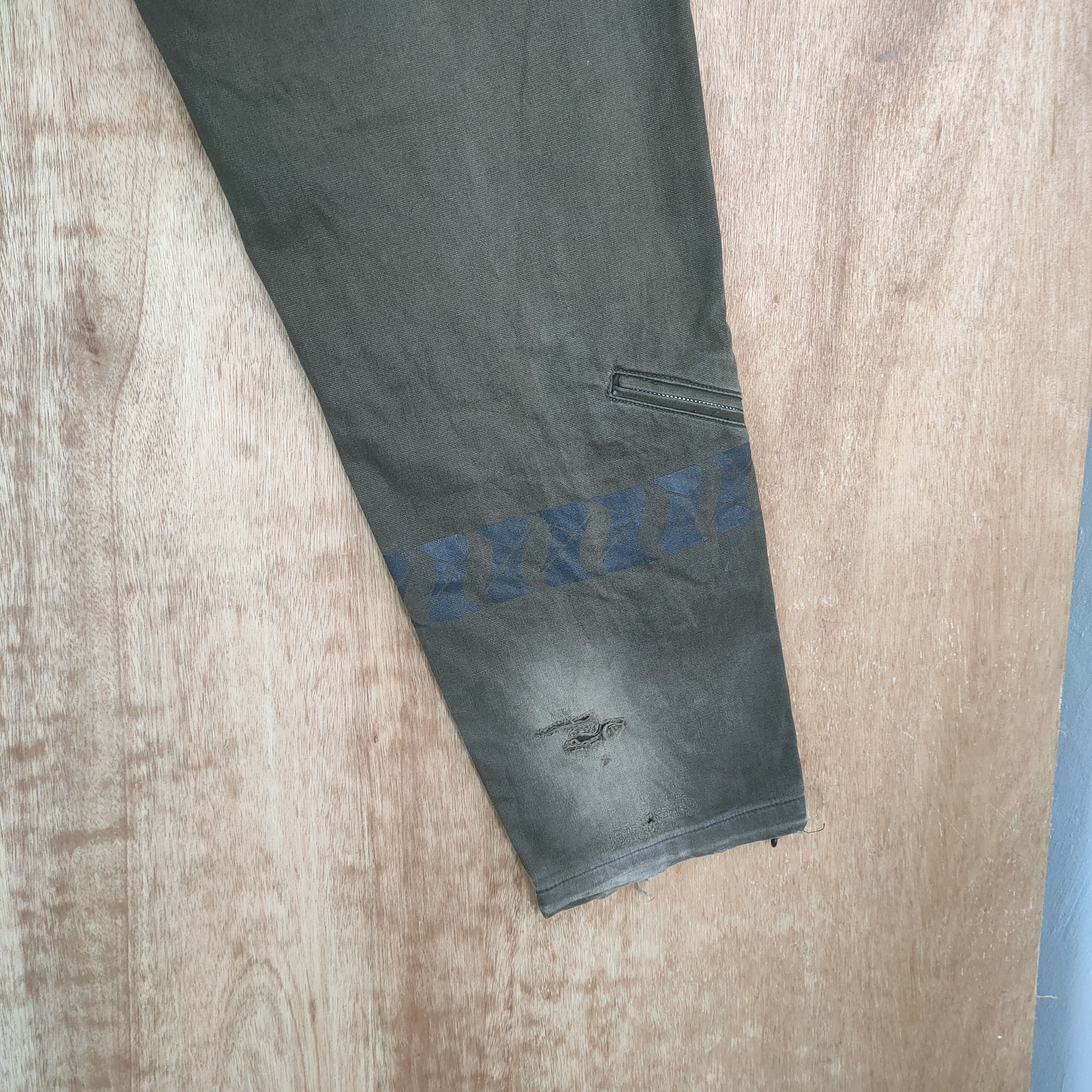 Japanese Brand VINTAGE COMMUNITY FADED BROWN CARGO PANTS/ DOUBLE KNEE Size US 32 / EU 48 - 13 Thumbnail