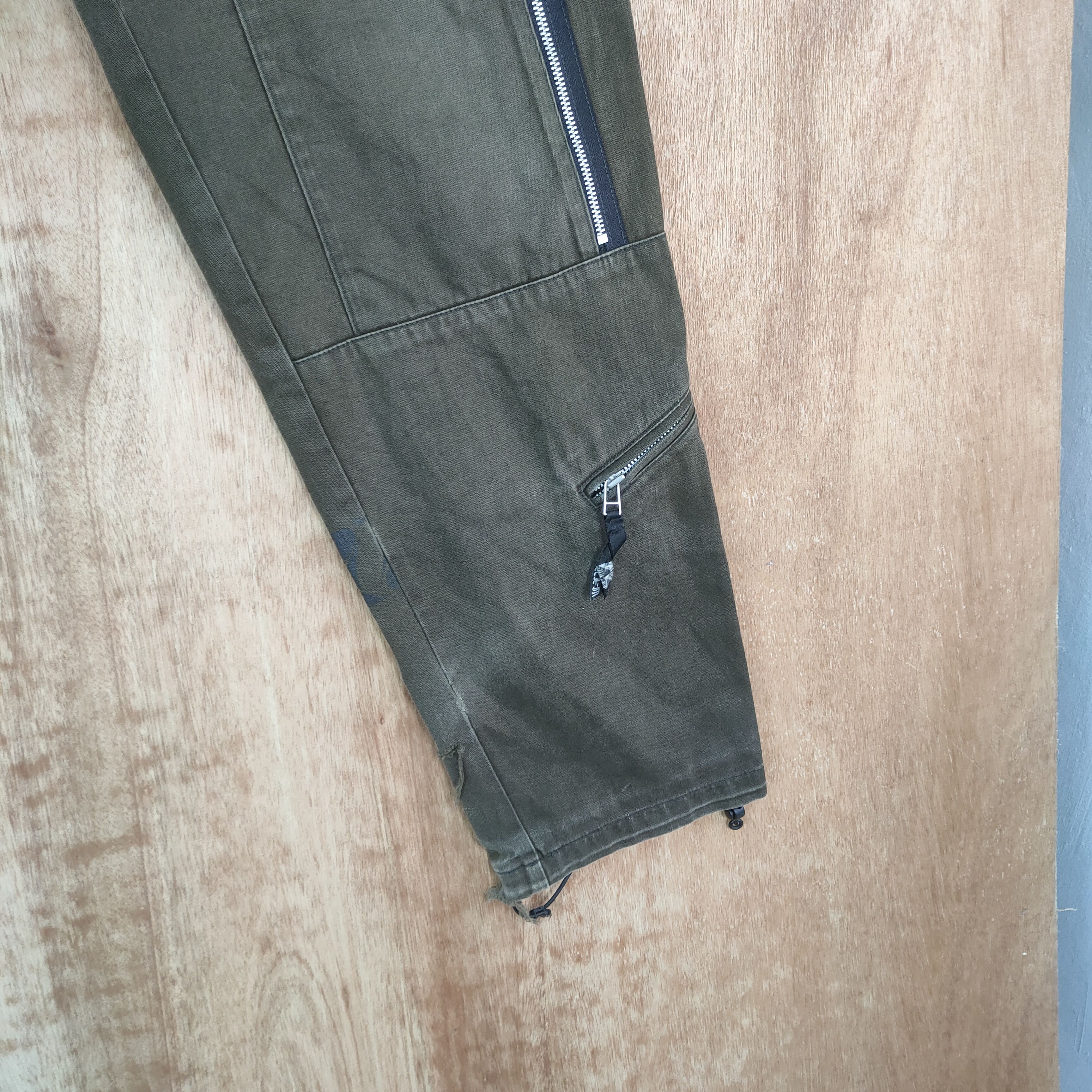 Japanese Brand VINTAGE COMMUNITY FADED BROWN CARGO PANTS/ DOUBLE KNEE Size US 32 / EU 48 - 11 Thumbnail