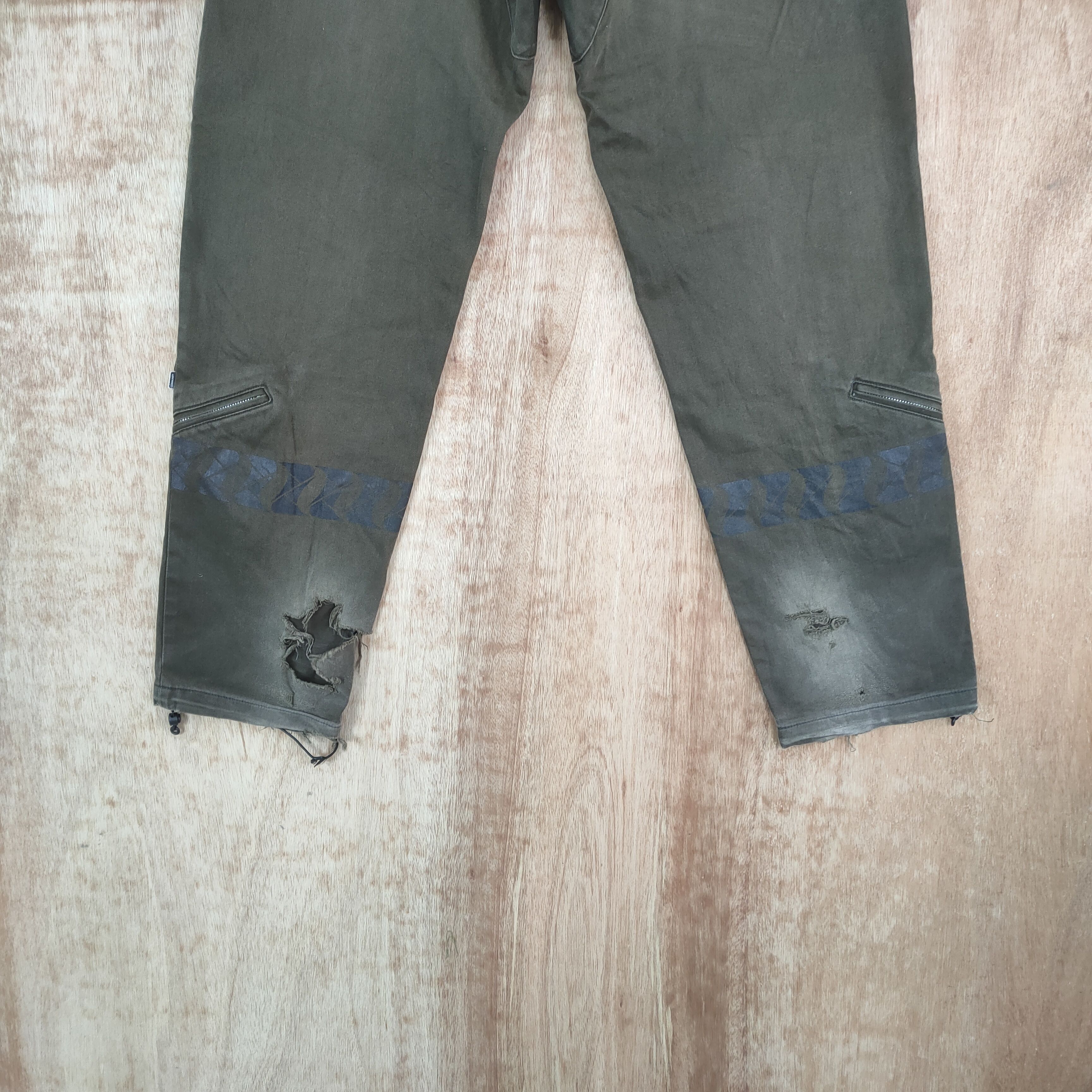 Japanese Brand VINTAGE COMMUNITY FADED BROWN CARGO PANTS/ DOUBLE KNEE Size US 32 / EU 48 - 7 Thumbnail