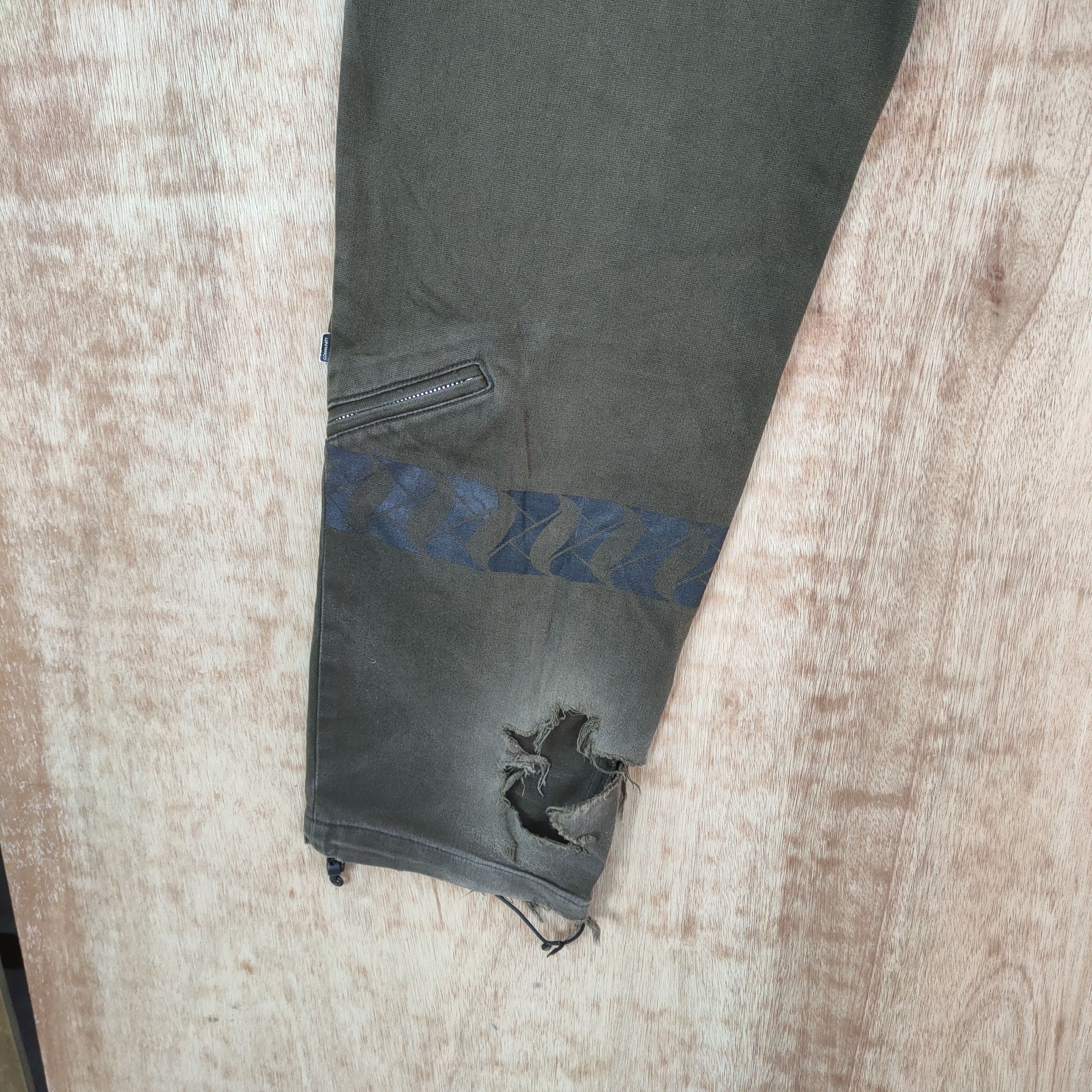 Japanese Brand VINTAGE COMMUNITY FADED BROWN CARGO PANTS/ DOUBLE KNEE Size US 32 / EU 48 - 14 Thumbnail
