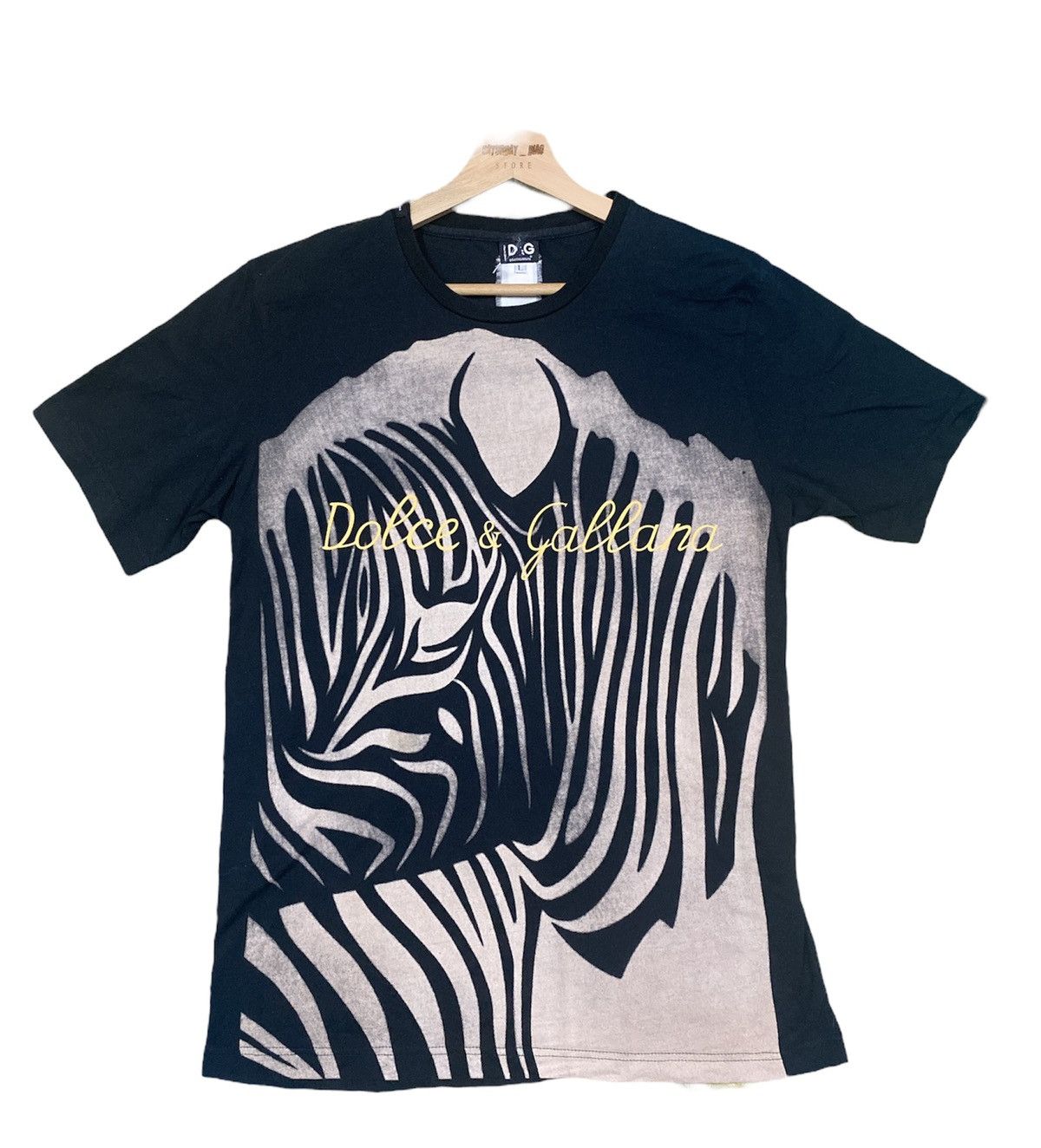 Dolce & Gabbana Dolce Gabbana T-Shirt zebra |Dolce Gabbana tee zebra design Size US L / EU 52-54 / 3 - 1 Thumbnail