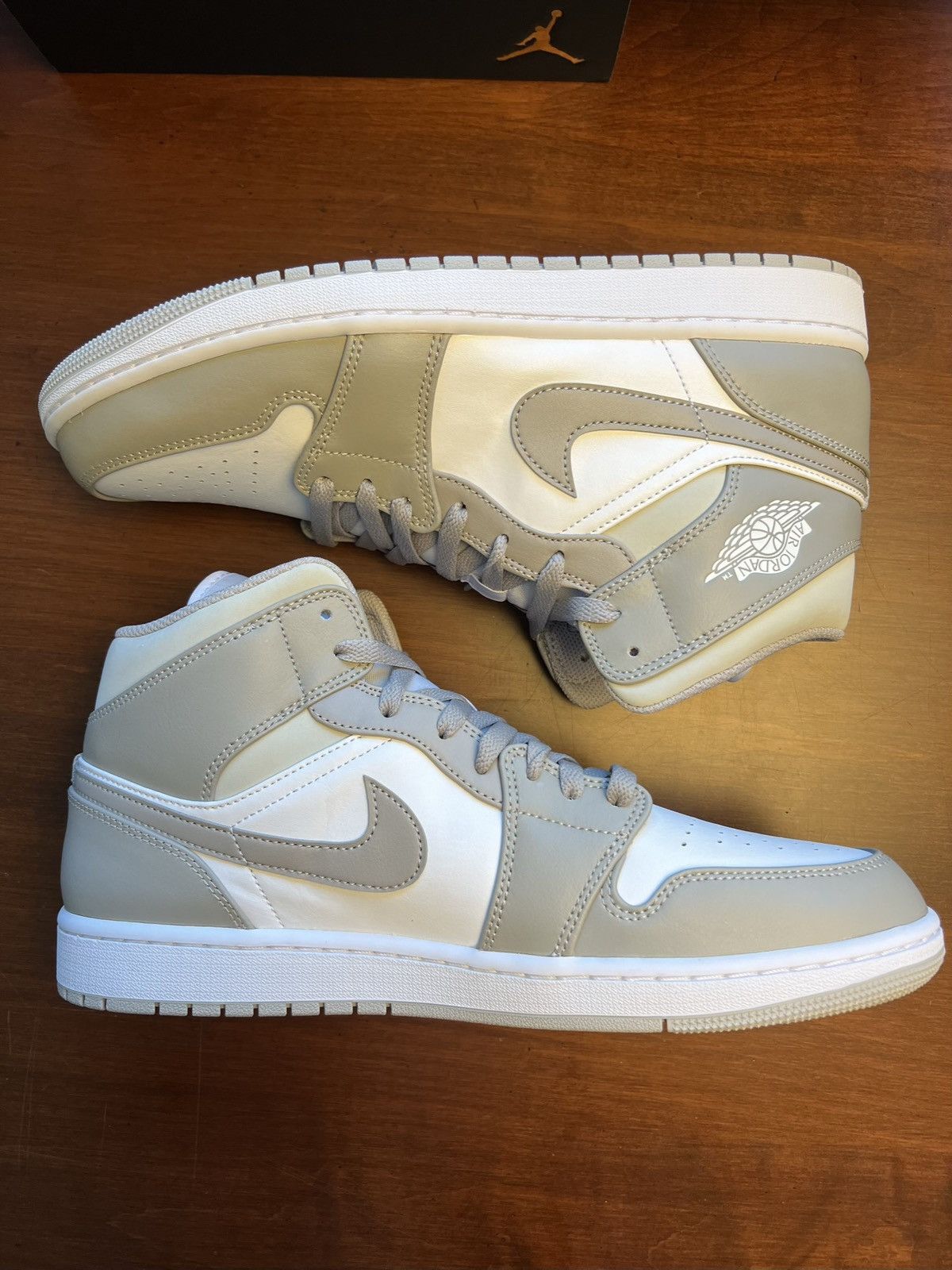 Jordan Brand × Nike Jordan 1 Mid ‘College Grey’ Size US 11 / EU 44 - 3 Thumbnail