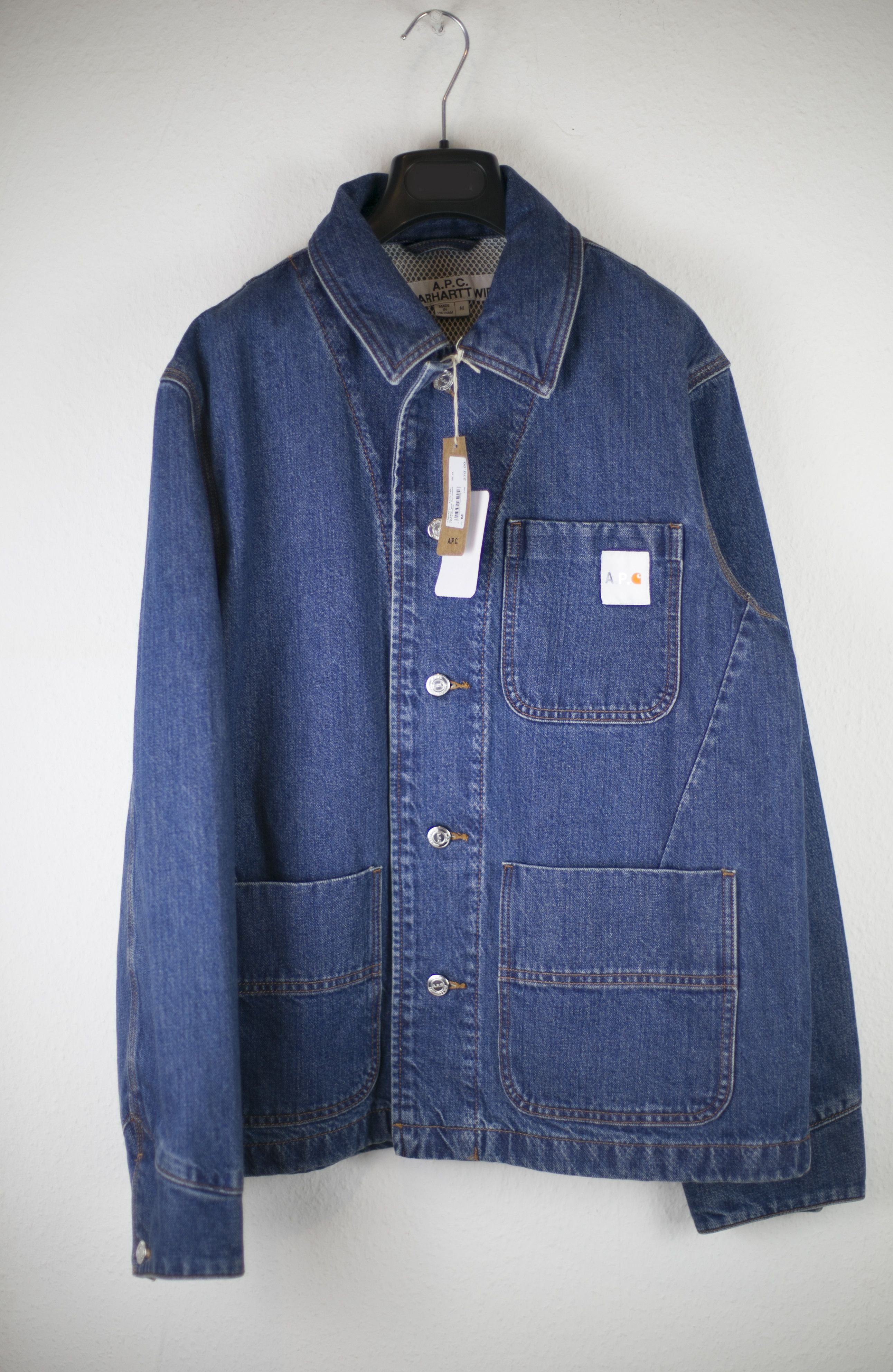 A.P.C. Carhartt WIP Talk Jacket カーハート L - Gジャン/デニム 