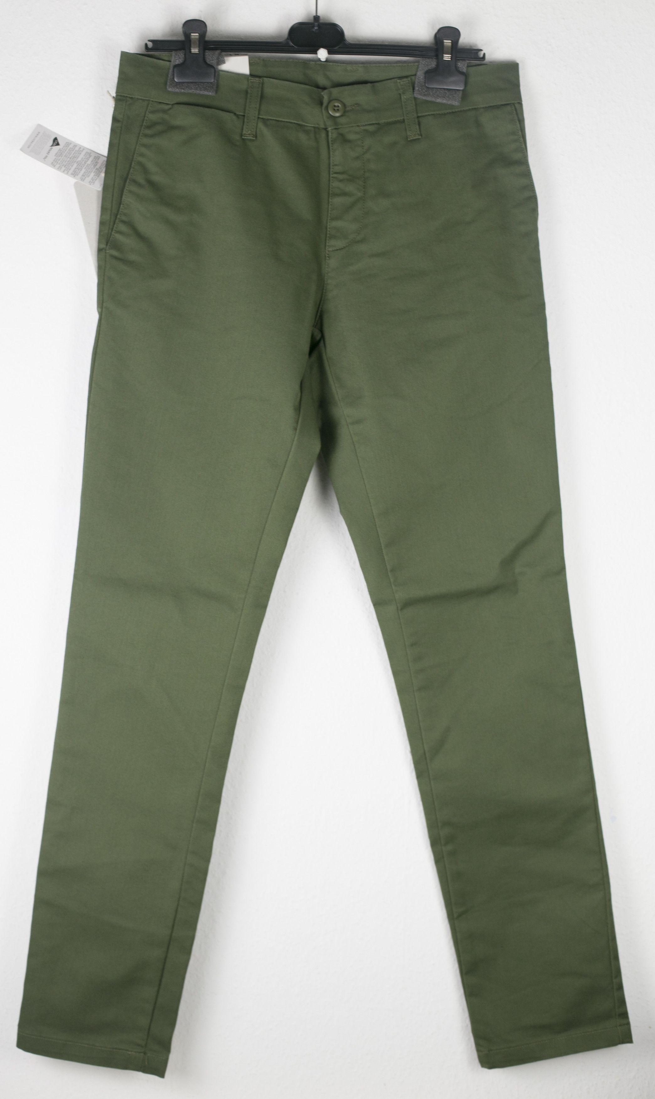 Carhartt Wip NWT Carhartt WIP SID PANT Lamar Stretch Rover Green W32 L34 Size US 32 / EU 48 - 4 Thumbnail