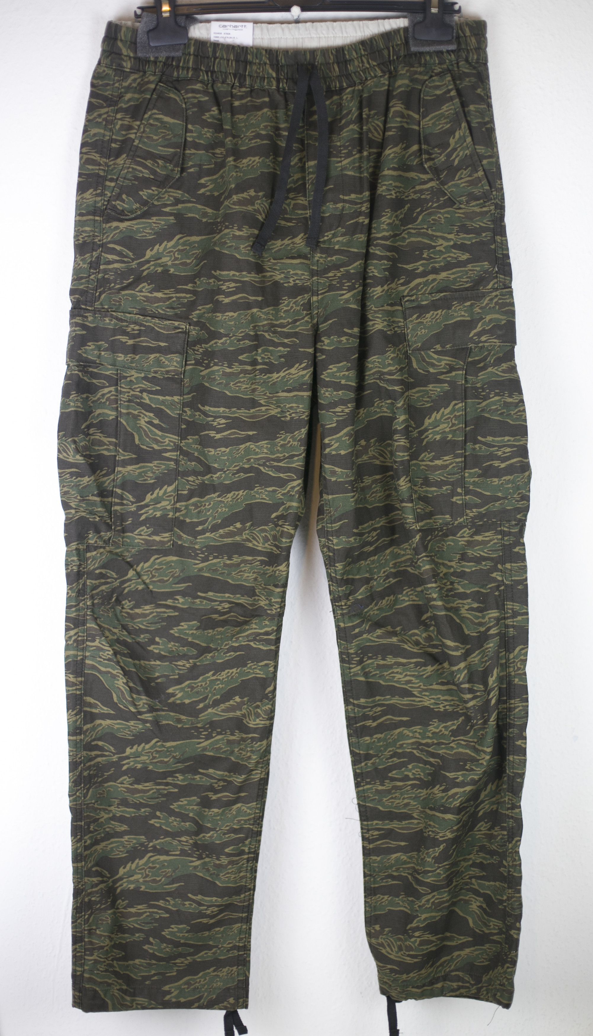 Carhartt Wip NWT Carhartt WIP Camper Pant Slim Camo Tiger Size M Size US 32 / EU 48 - 4 Thumbnail