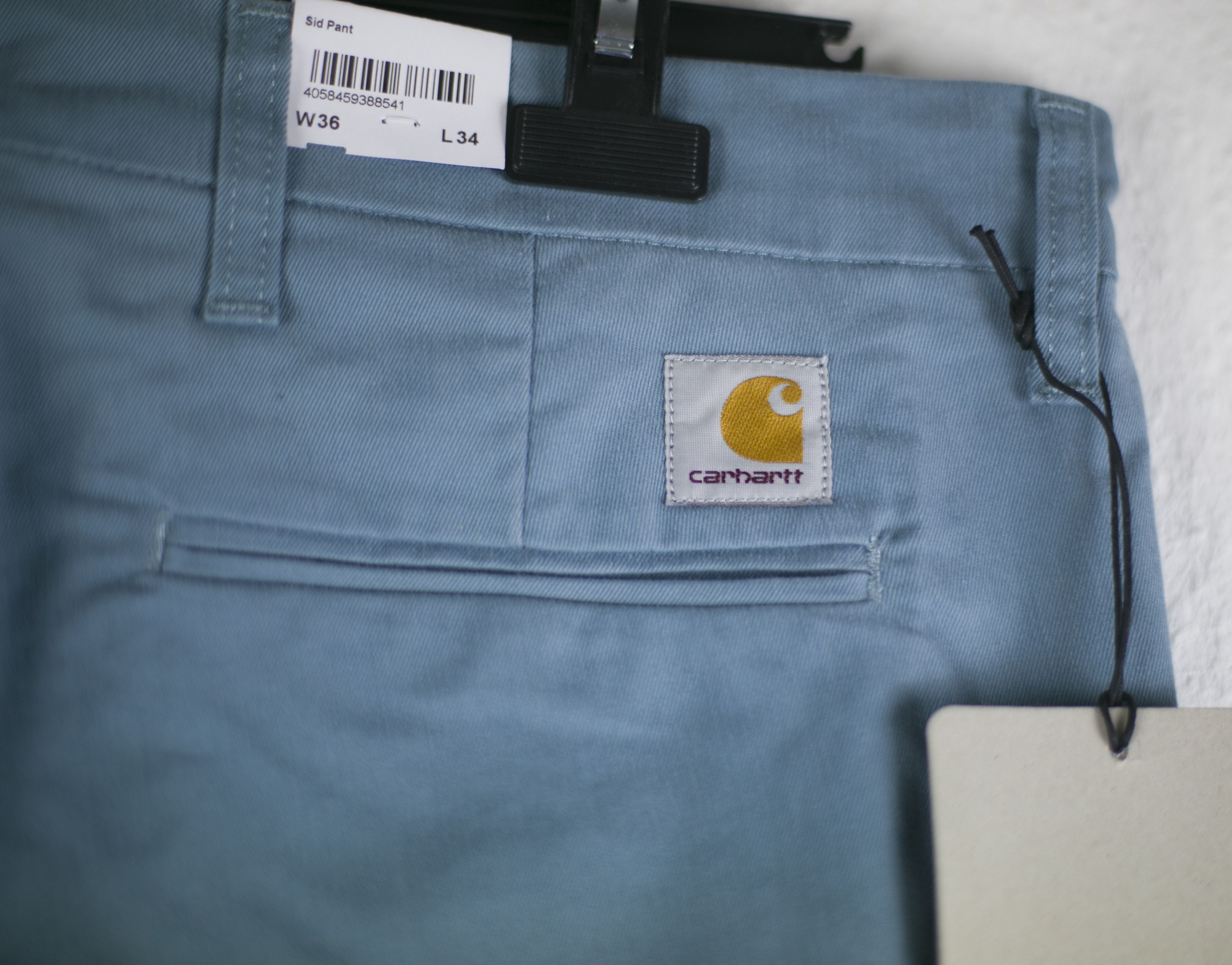 Carhartt Wip NWT Carhartt WIP SID PANT Lamar Dusty Blue W36 L34 Size US 36 / EU 52 - 2 Thumbnail