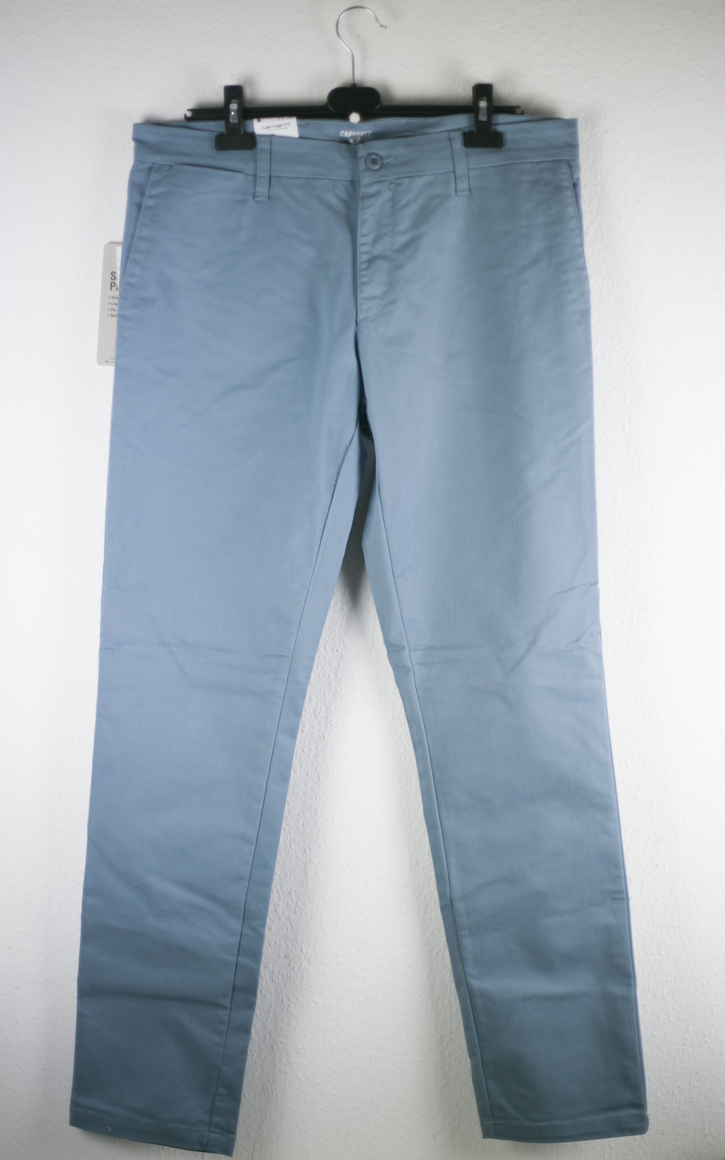 Carhartt Wip NWT Carhartt WIP SID PANT Lamar Dusty Blue W36 L34 Size US 36 / EU 52 - 4 Thumbnail