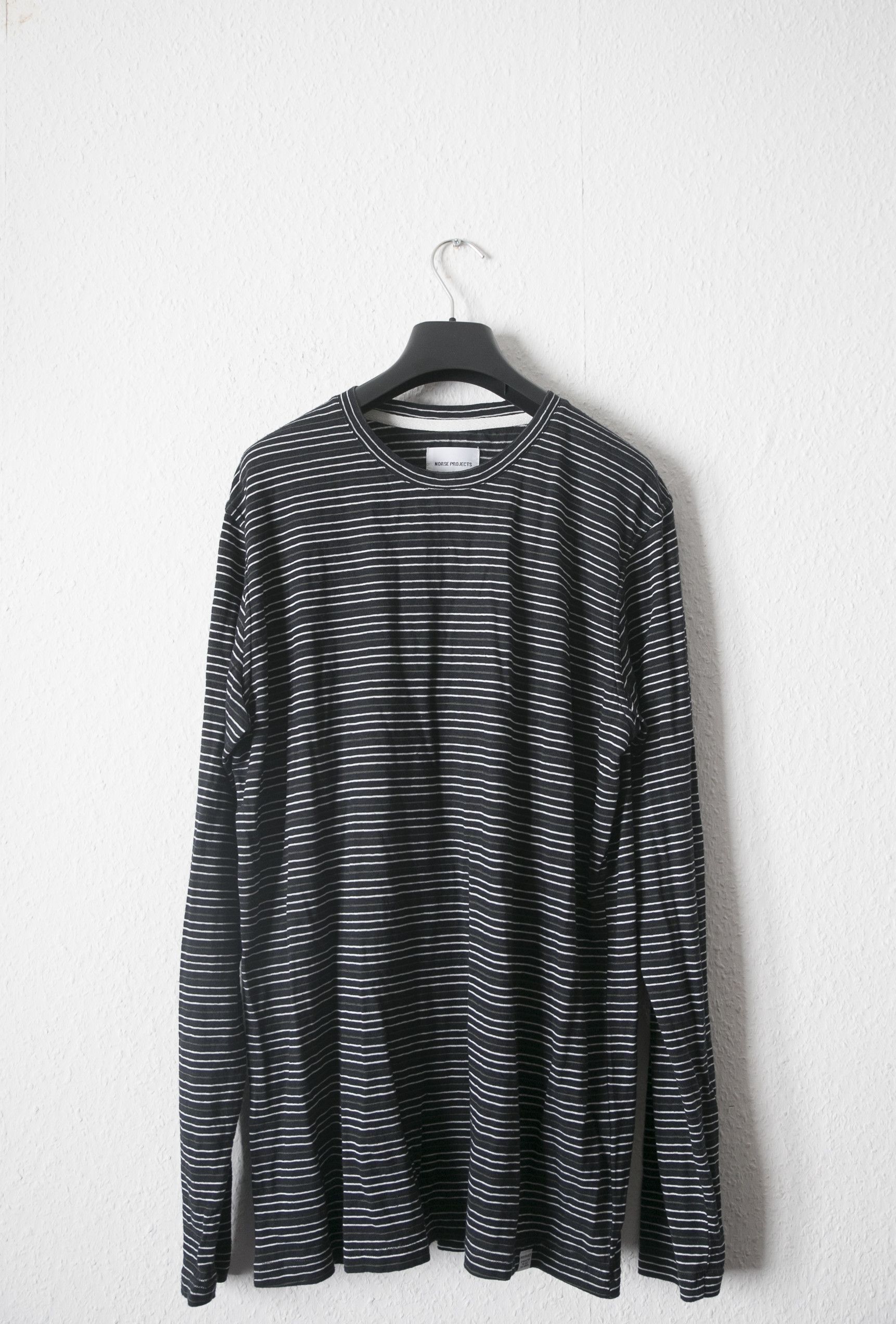 Norse Projects NORSE PROJECTS JAMES FINE STRIPE LS Size M Size US M / EU 48-50 / 2 - 1 Thumbnail