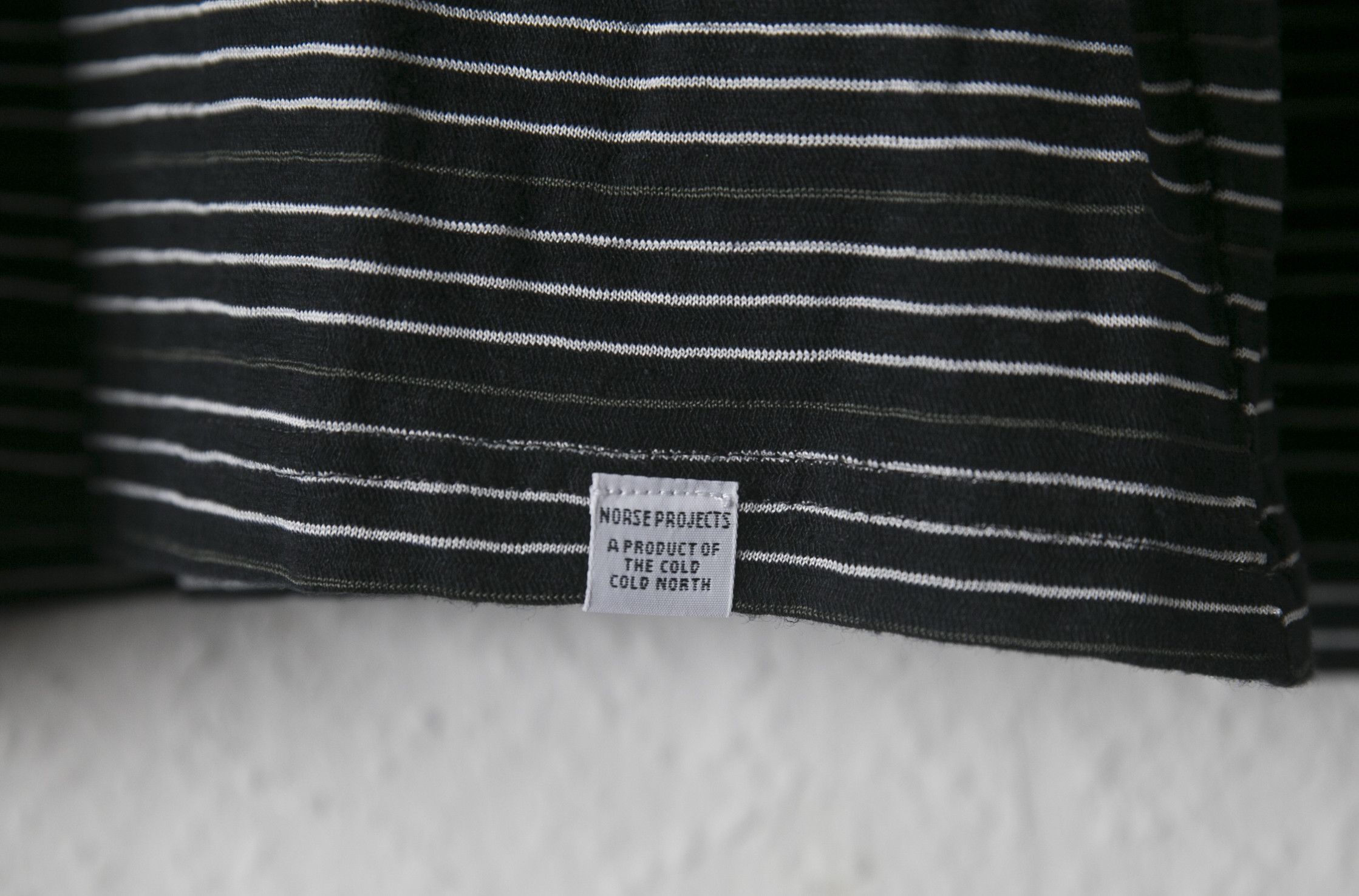 Norse Projects NORSE PROJECTS JAMES FINE STRIPE LS Size M Size US M / EU 48-50 / 2 - 3 Thumbnail