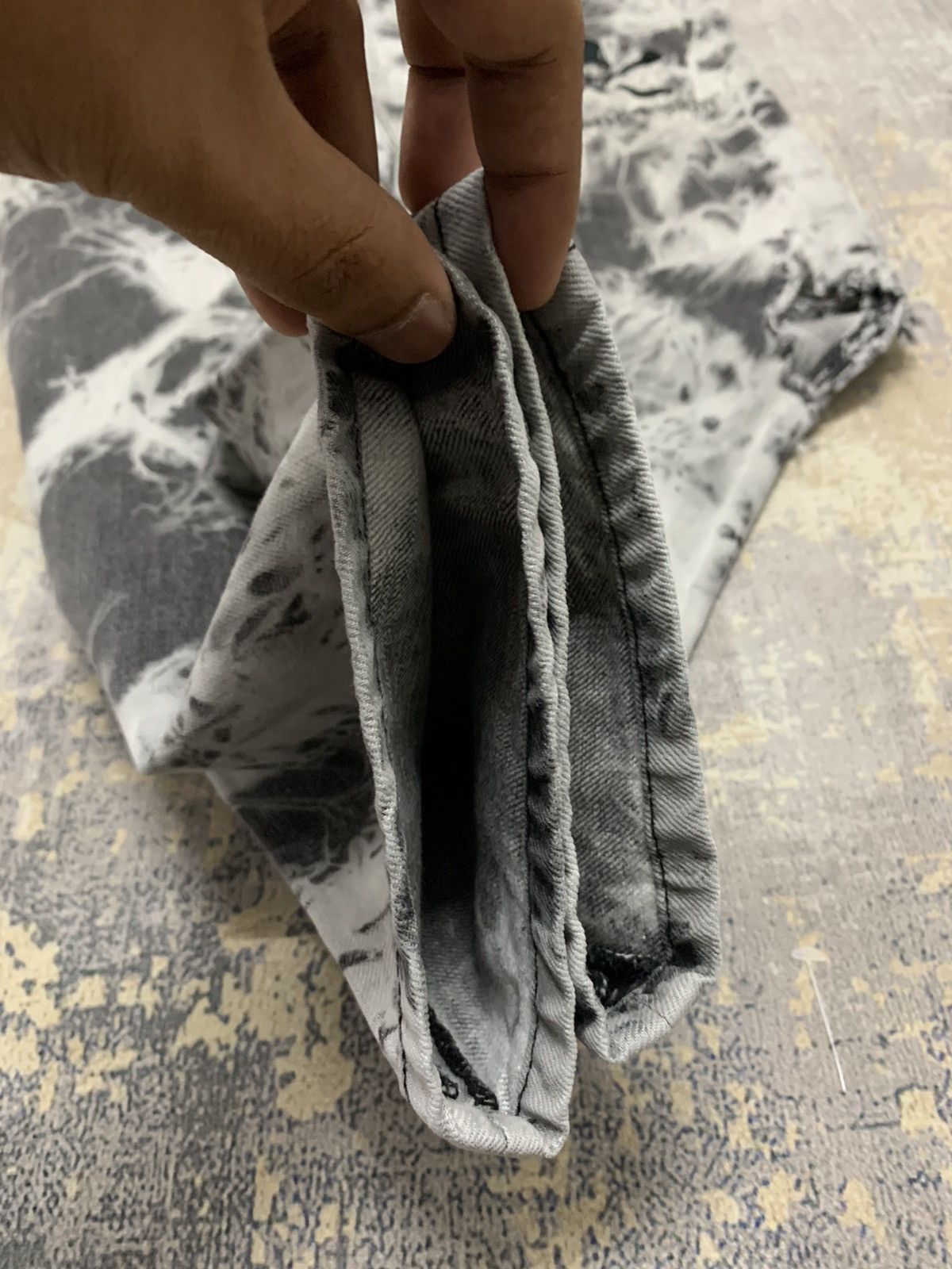 Japanese Brand Roen X Semantic Design Distressed Acid Wash Jeans 33x31 Size US 33 - 10 Thumbnail