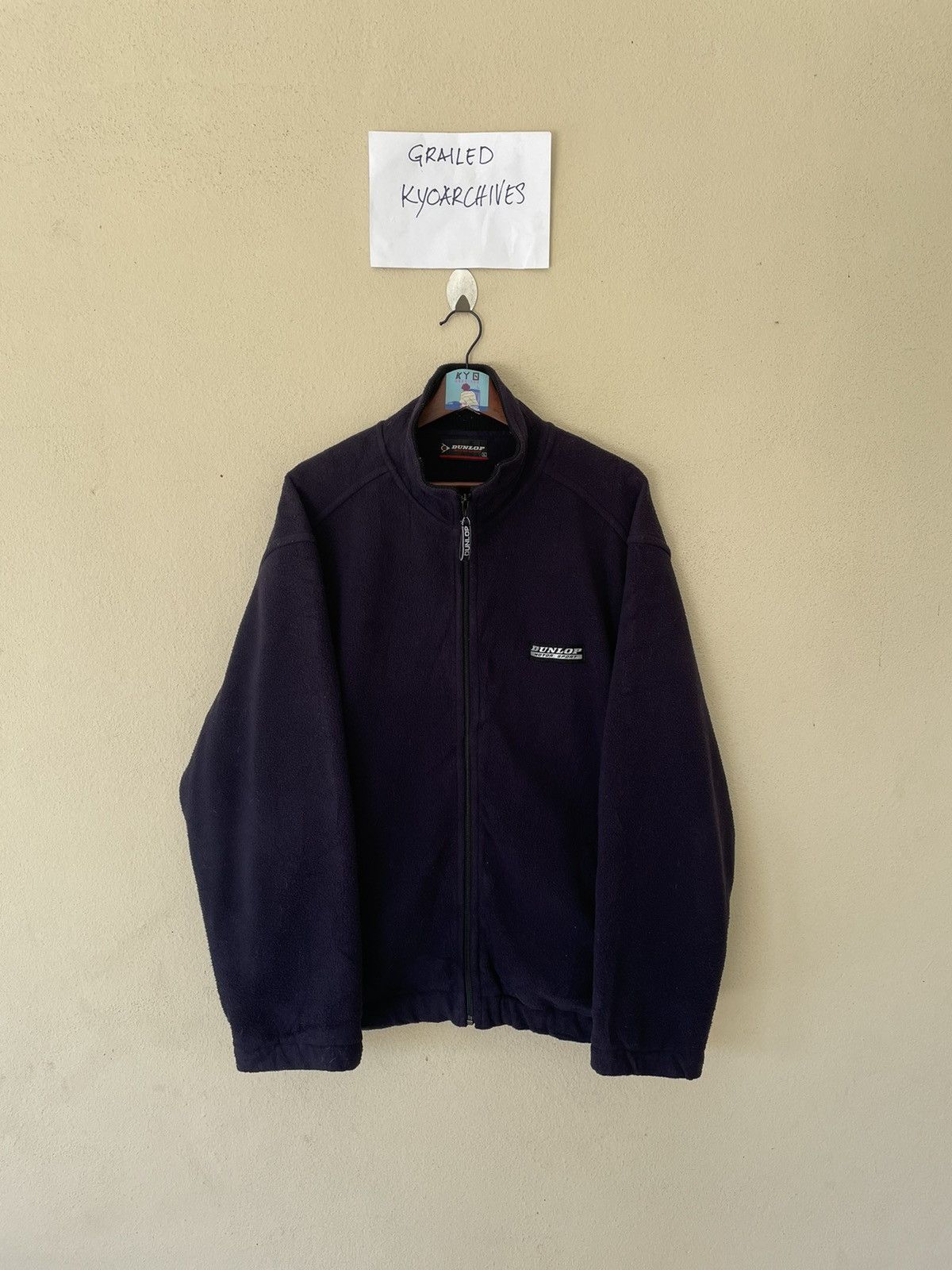 Dunlop × Vintage VINTAGE DUNLOP MOTOSPORTS RIDER BLUE JACKET Size US L / EU 52-54 / 3 - 1 Thumbnail