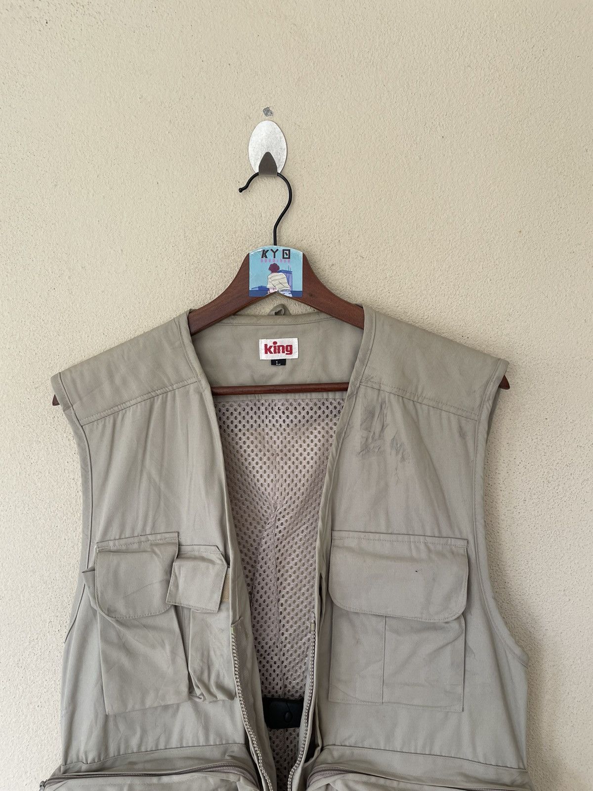 King VINTAGE KING FISHING VEST Size US L / EU 52-54 / 3 - 3 Thumbnail