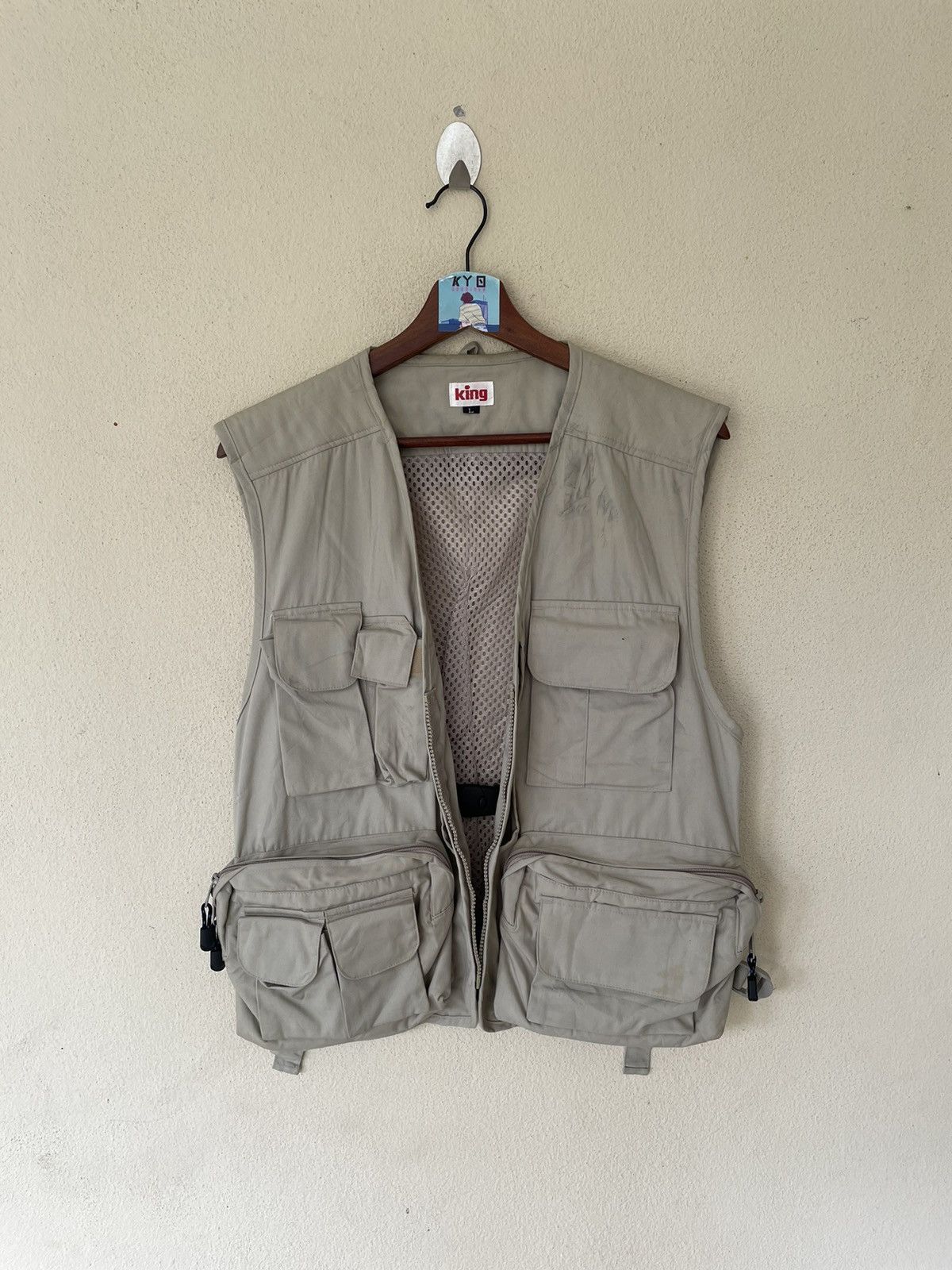King VINTAGE KING FISHING VEST Size US L / EU 52-54 / 3 - 2 Thumbnail