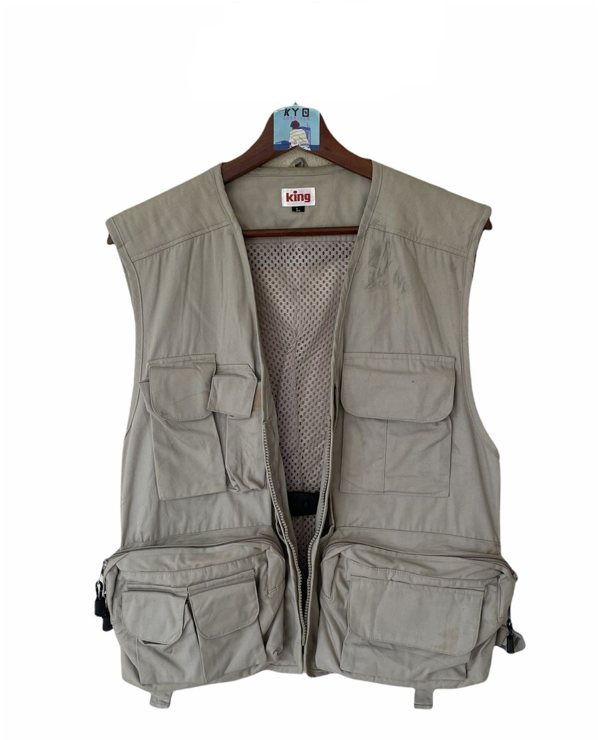 King VINTAGE KING FISHING VEST Size US L / EU 52-54 / 3 - 1 Thumbnail