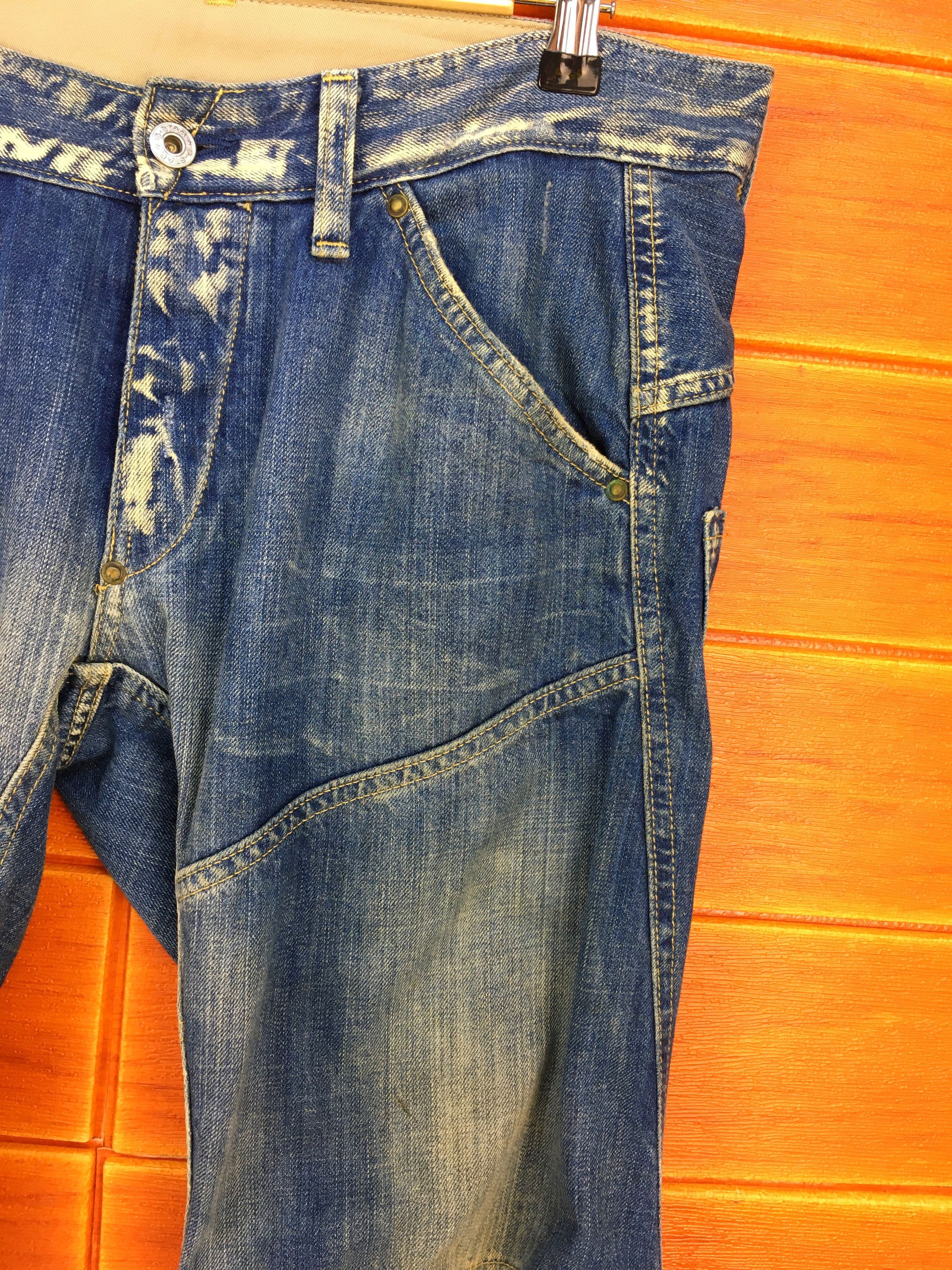 G-Star Vintage Y2k G-STAR Symmetric Stone Wash Denim Jeans Size US 32 / EU 48 - 5 Thumbnail