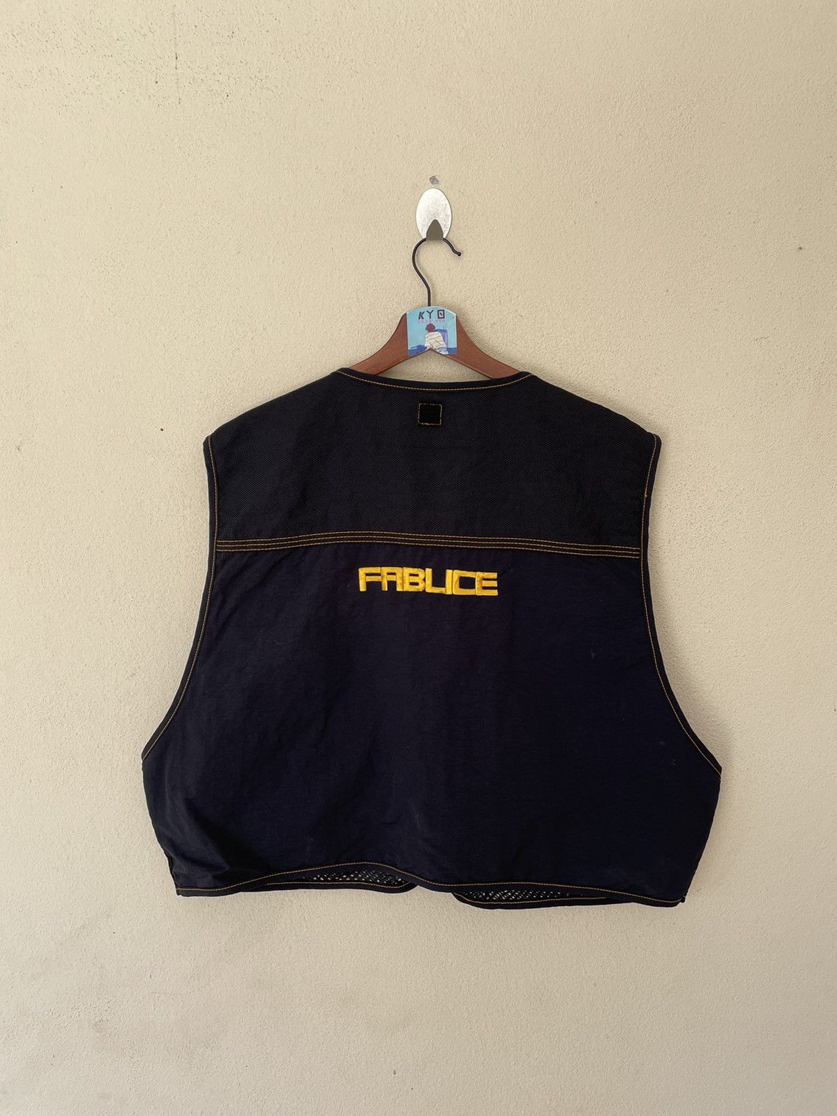 Japanese Brand × Vintage VINTAGE FABLICE UTILITIES VEST Size US L / EU 52-54 / 3 - 4 Thumbnail