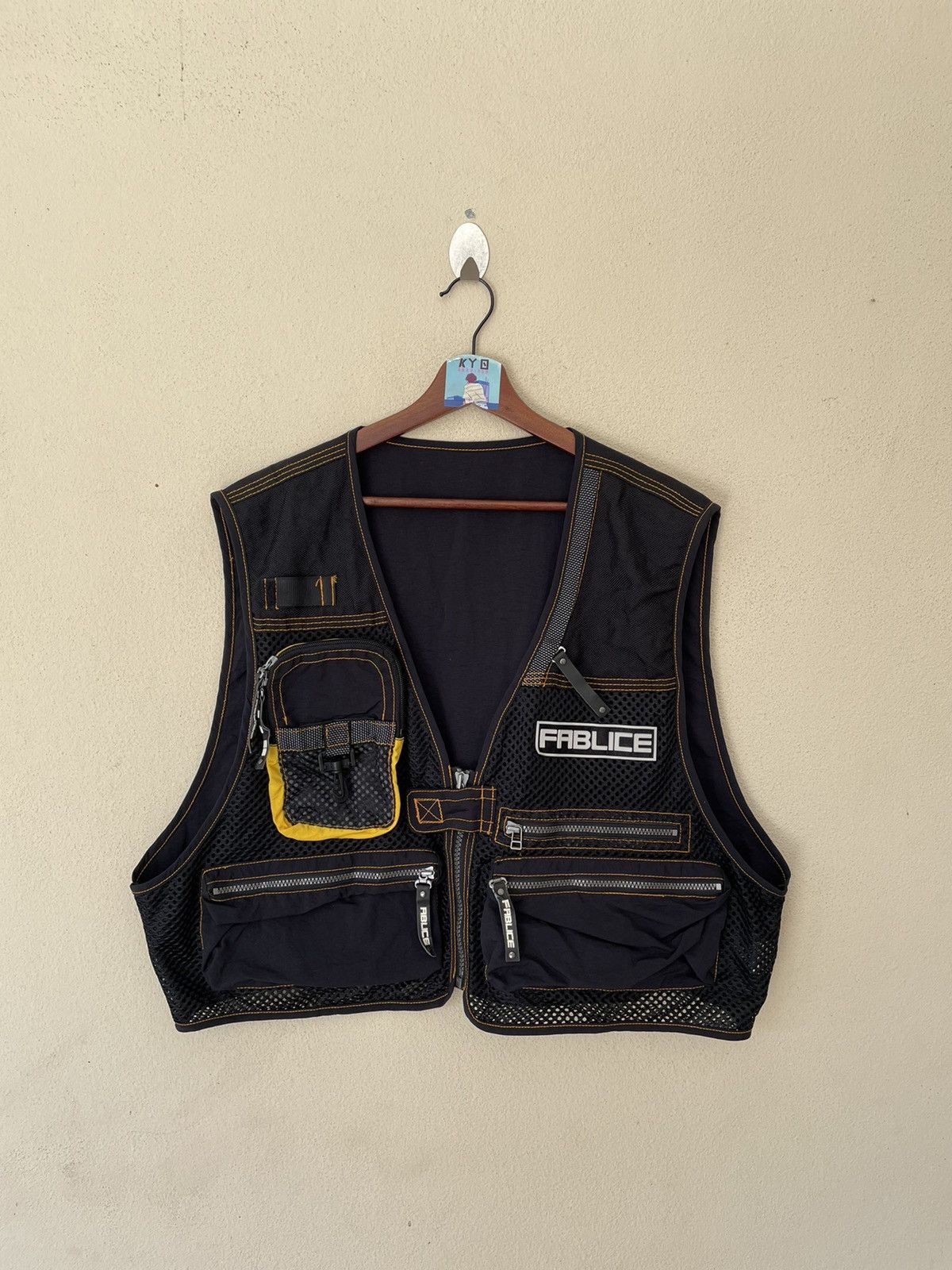 Japanese Brand × Vintage VINTAGE FABLICE UTILITIES VEST Size US L / EU 52-54 / 3 - 2 Thumbnail