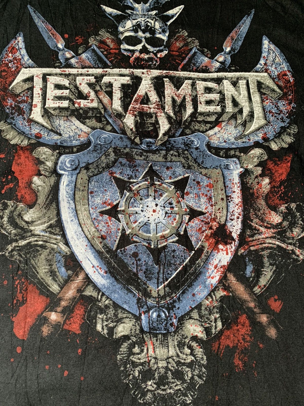 Band Tees Testament Thrash Metal Japan Tour Tee Size US L / EU 52-54 / 3 - 2 Thumbnail