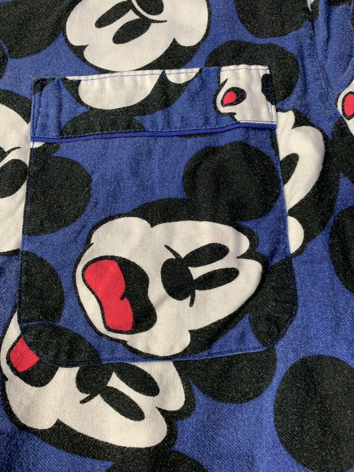 Cartoon Network Mickey Mouse Logo All Over Printed Button Up Shirt Size US M / EU 48-50 / 2 - 5 Thumbnail