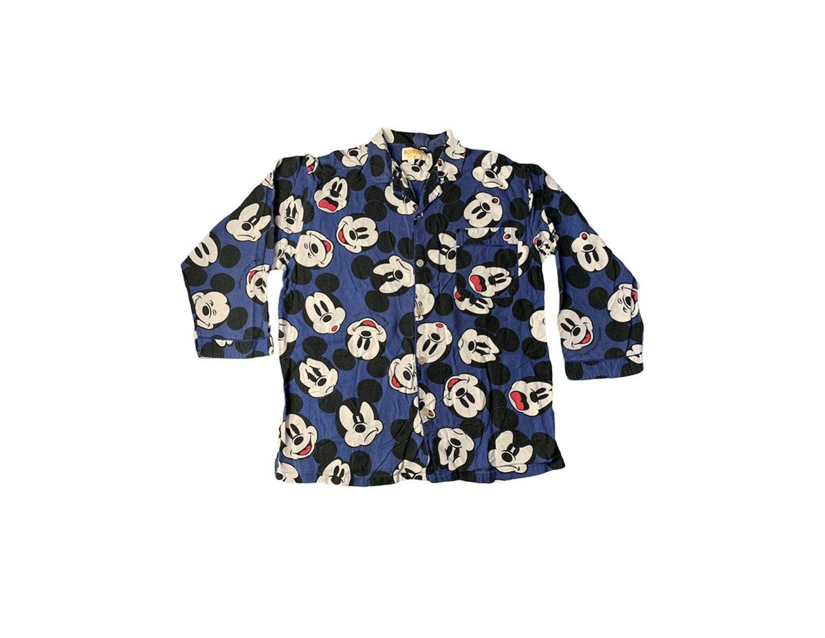 Cartoon Network Mickey Mouse Logo All Over Printed Button Up Shirt Size US M / EU 48-50 / 2 - 1 Thumbnail