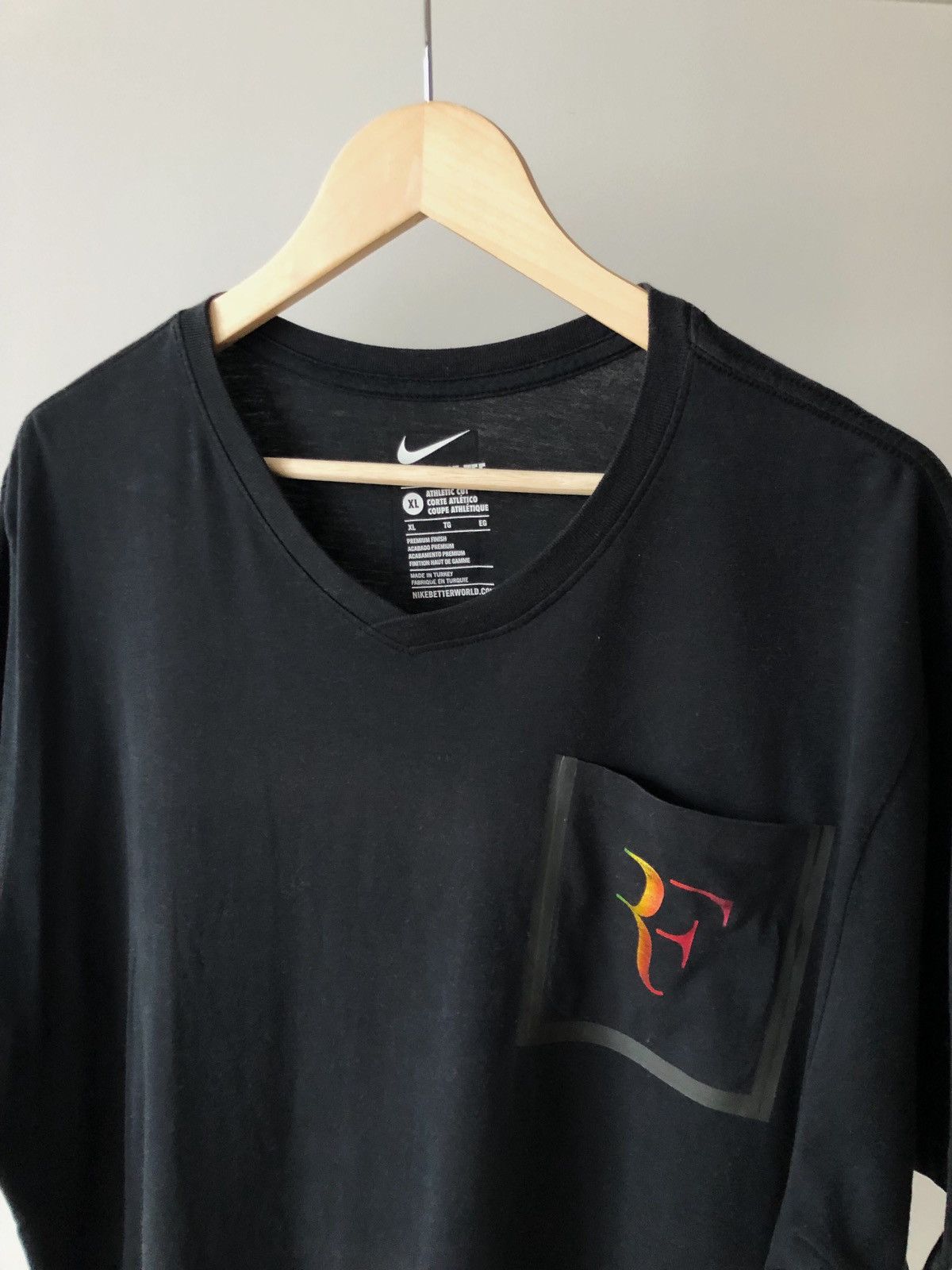 Nike Nike Roger Federer Court Tee T shirt Size US XL / EU 56 / 4 - 2 Thumbnail