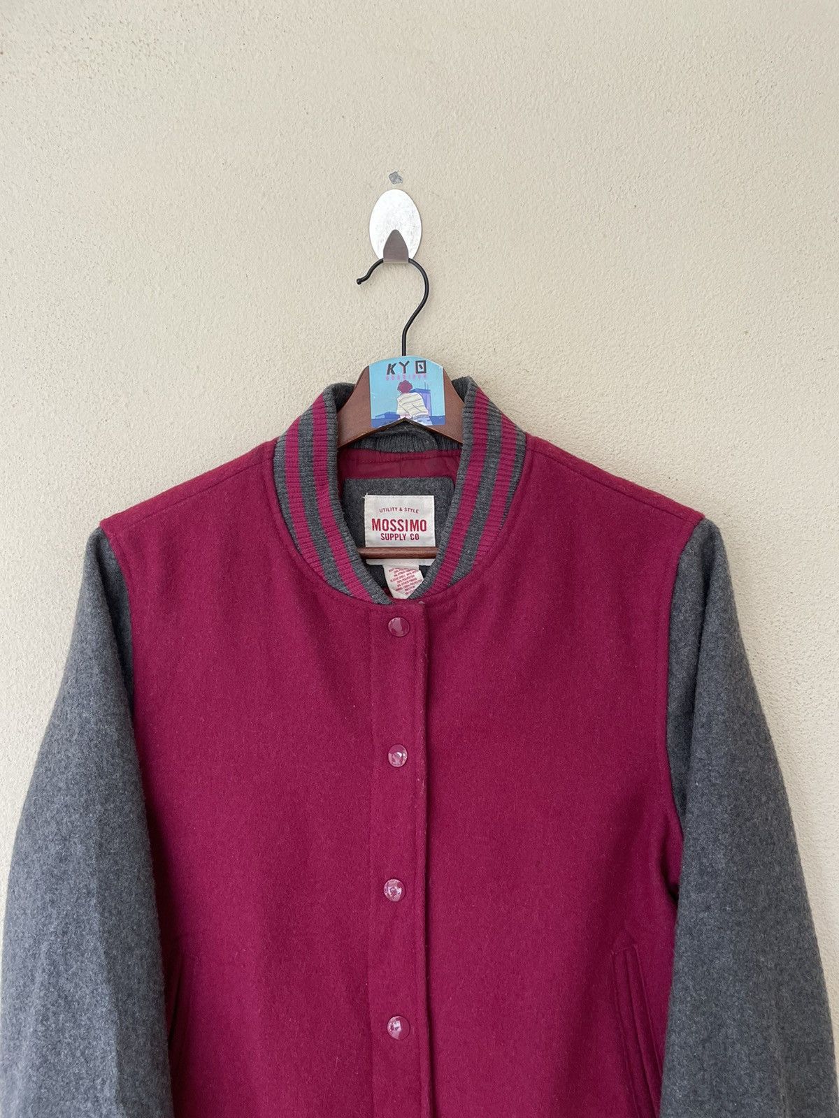 Mossimo MOSSIMO VARSITY JACKET FITS M Size US L / EU 52-54 / 3 - 4 Thumbnail