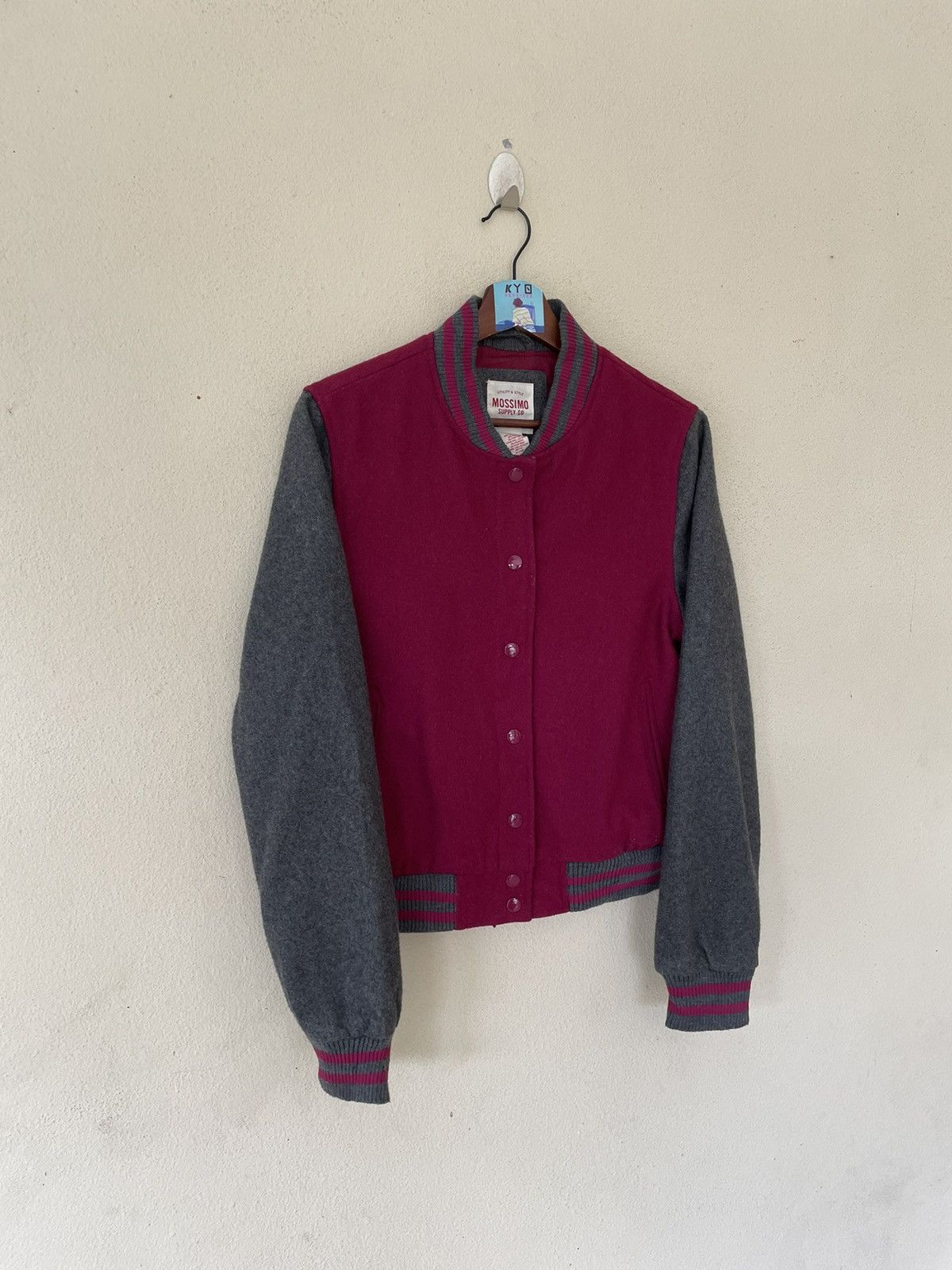 Mossimo MOSSIMO VARSITY JACKET FITS M Size US L / EU 52-54 / 3 - 3 Thumbnail