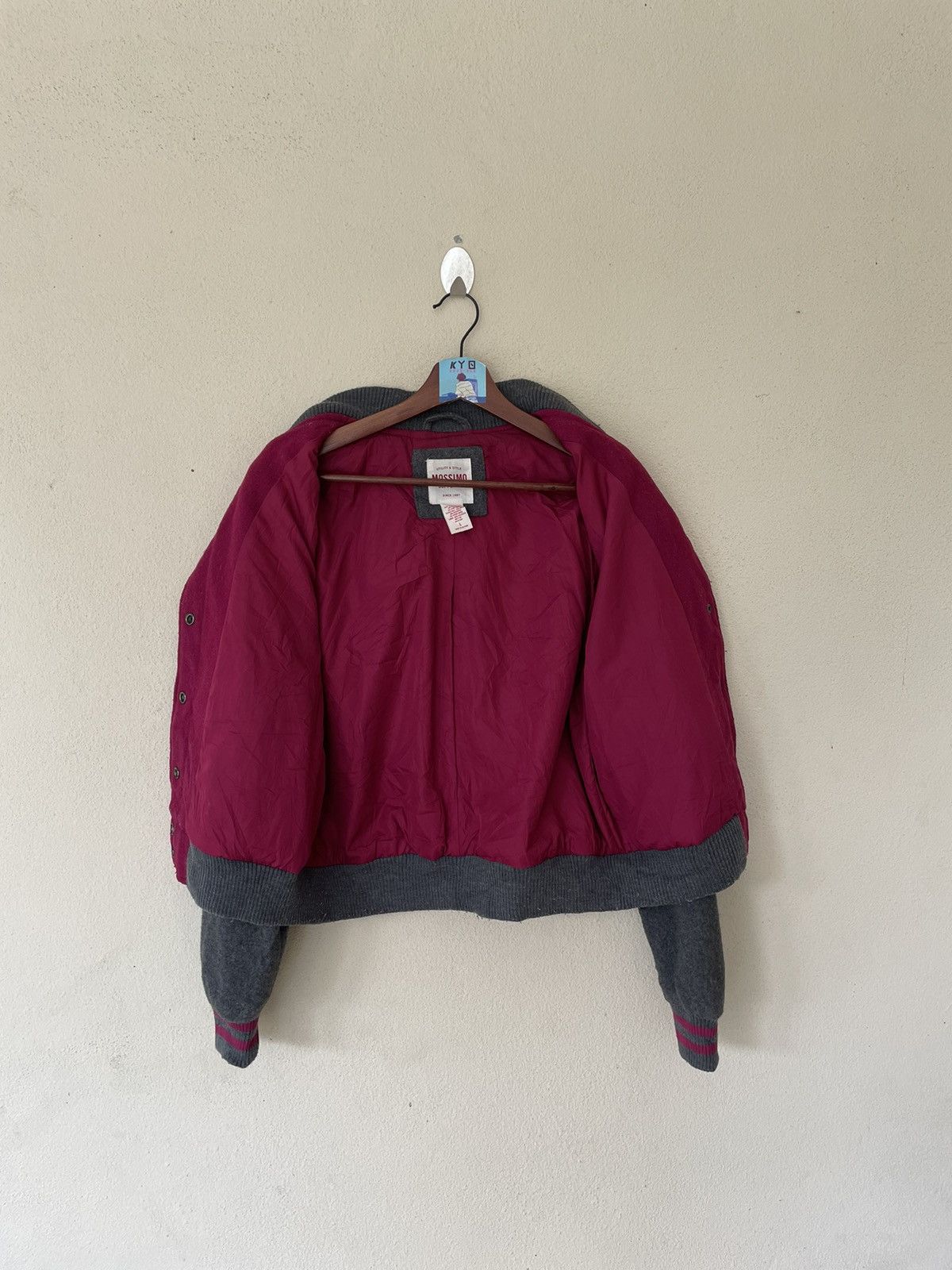 Mossimo MOSSIMO VARSITY JACKET FITS M Size US L / EU 52-54 / 3 - 8 Thumbnail