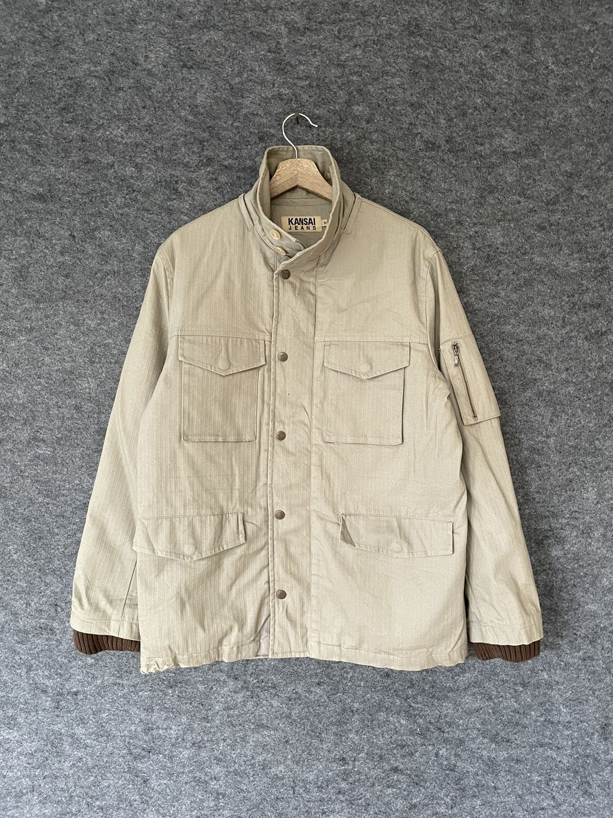 Kansai Yamamoto KANSAI JEANS CHORE JACKET Size US M / EU 48-50 / 2 - 1 Thumbnail