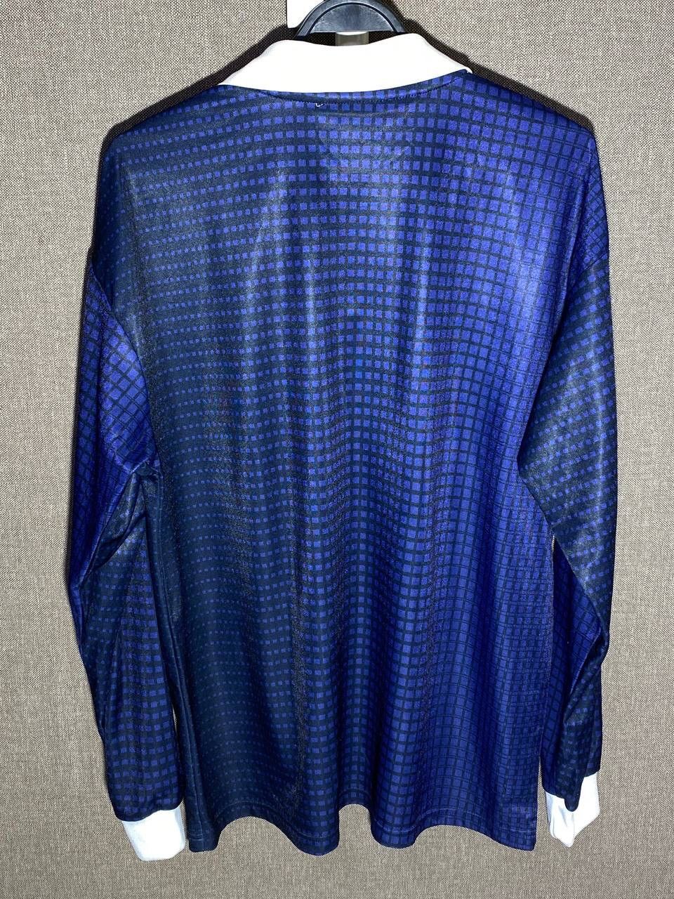 Adidas 90s Vintage Adidas Template Check Goalkeeper Collared Jersey Size US M / EU 48-50 / 2 - 6 Thumbnail
