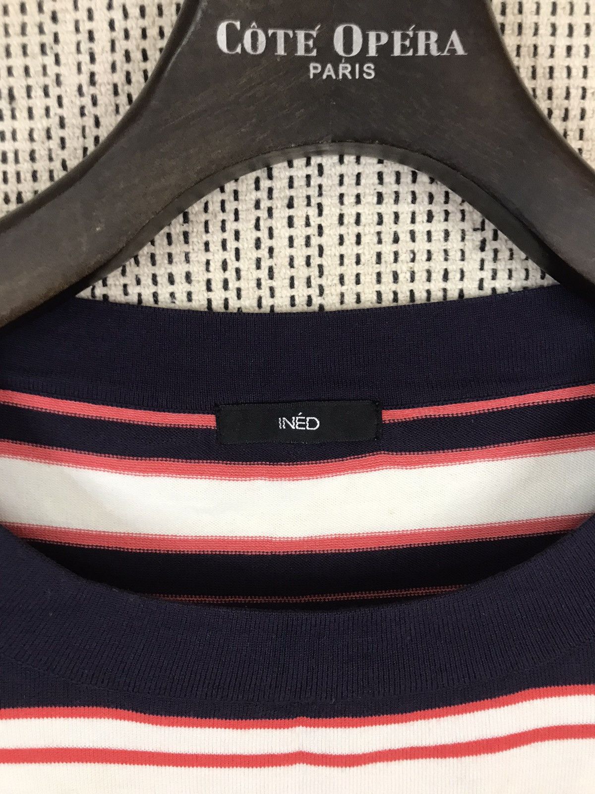 Japanese Brand × Yohji Yamamoto ‼️INED STRIPE BLOUSE NICE DESIGN‼️ Size S / US 4 / IT 40 - 4 Thumbnail