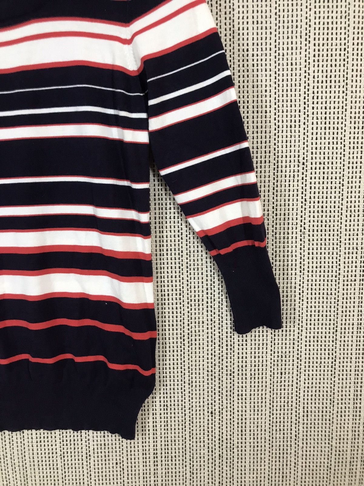 Japanese Brand × Yohji Yamamoto ‼️INED STRIPE BLOUSE NICE DESIGN‼️ Size S / US 4 / IT 40 - 2 Thumbnail