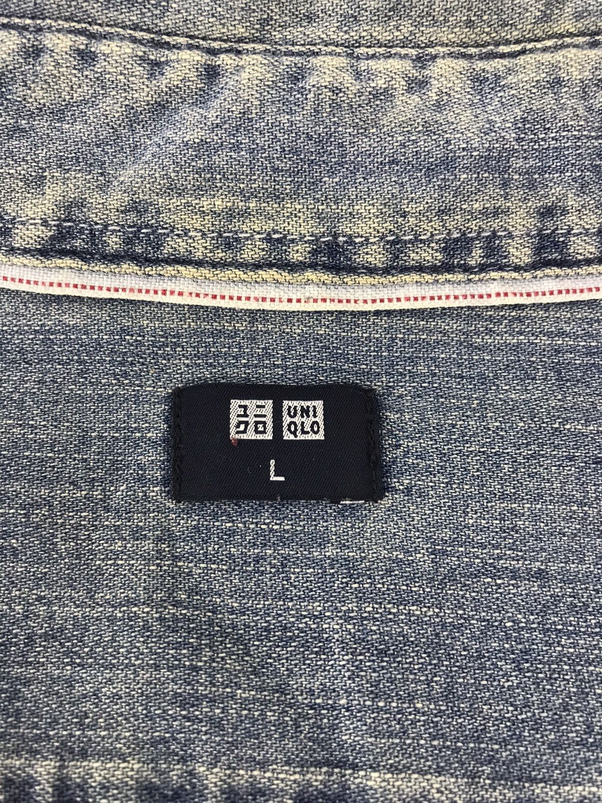 Japanese Brand Indigo Denim Button Up Down Shirt Tee Double Pocket K226j Size US L / EU 52-54 / 3 - 6 Thumbnail
